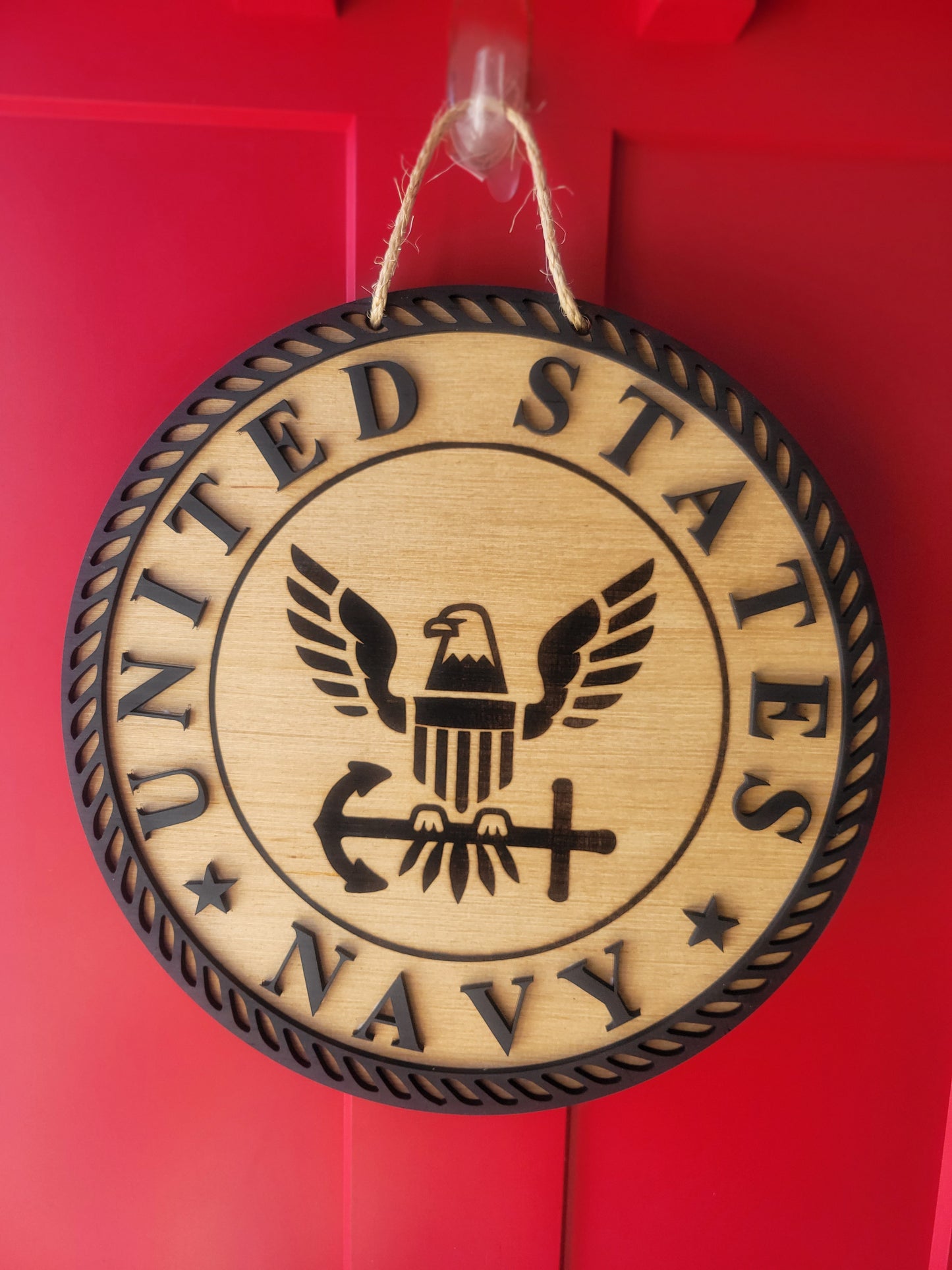 US Navy Tribute Door Hanger
