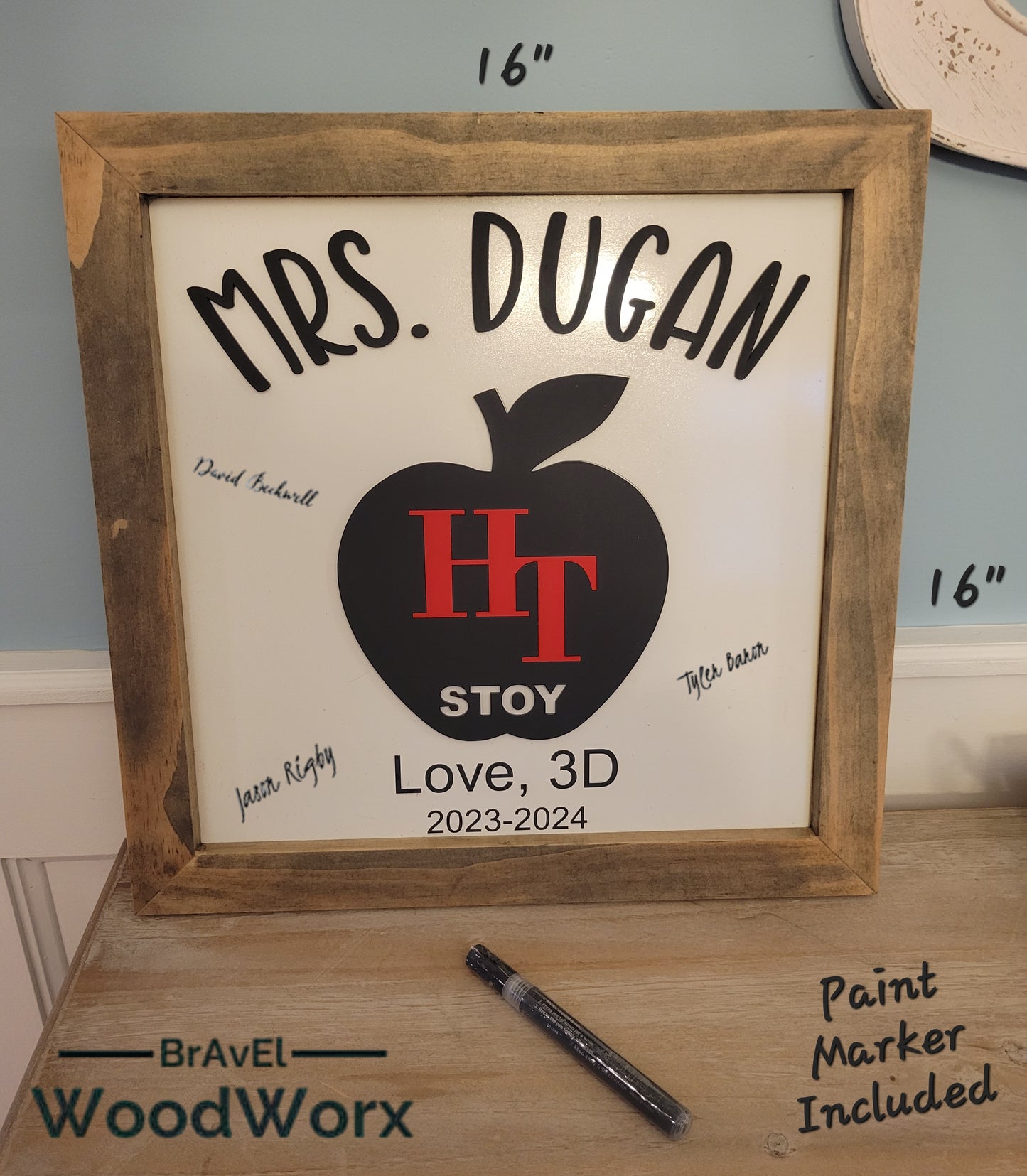 Personalized Teacher Message Board for School