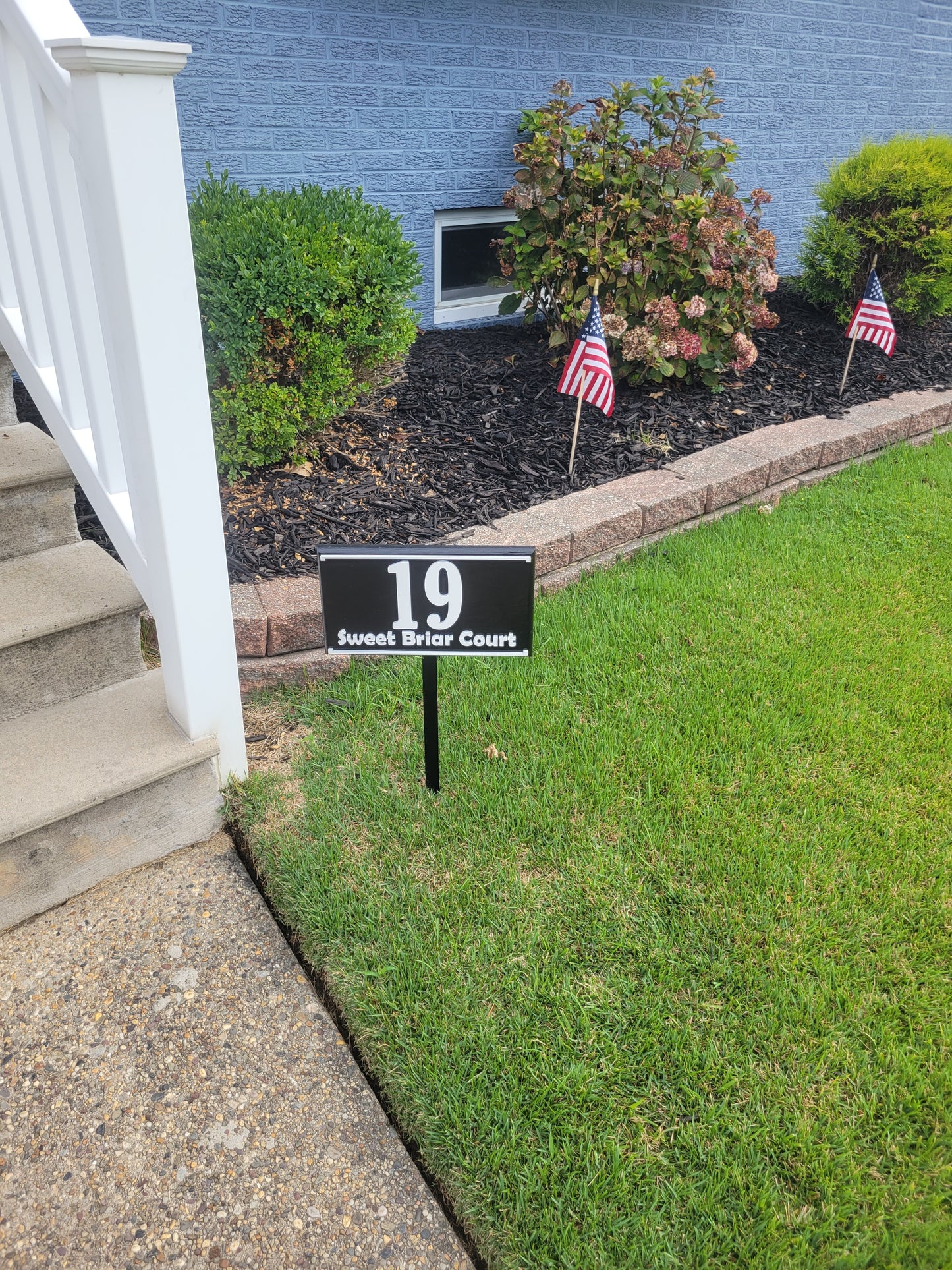 Rectangle Custom Address Sign
