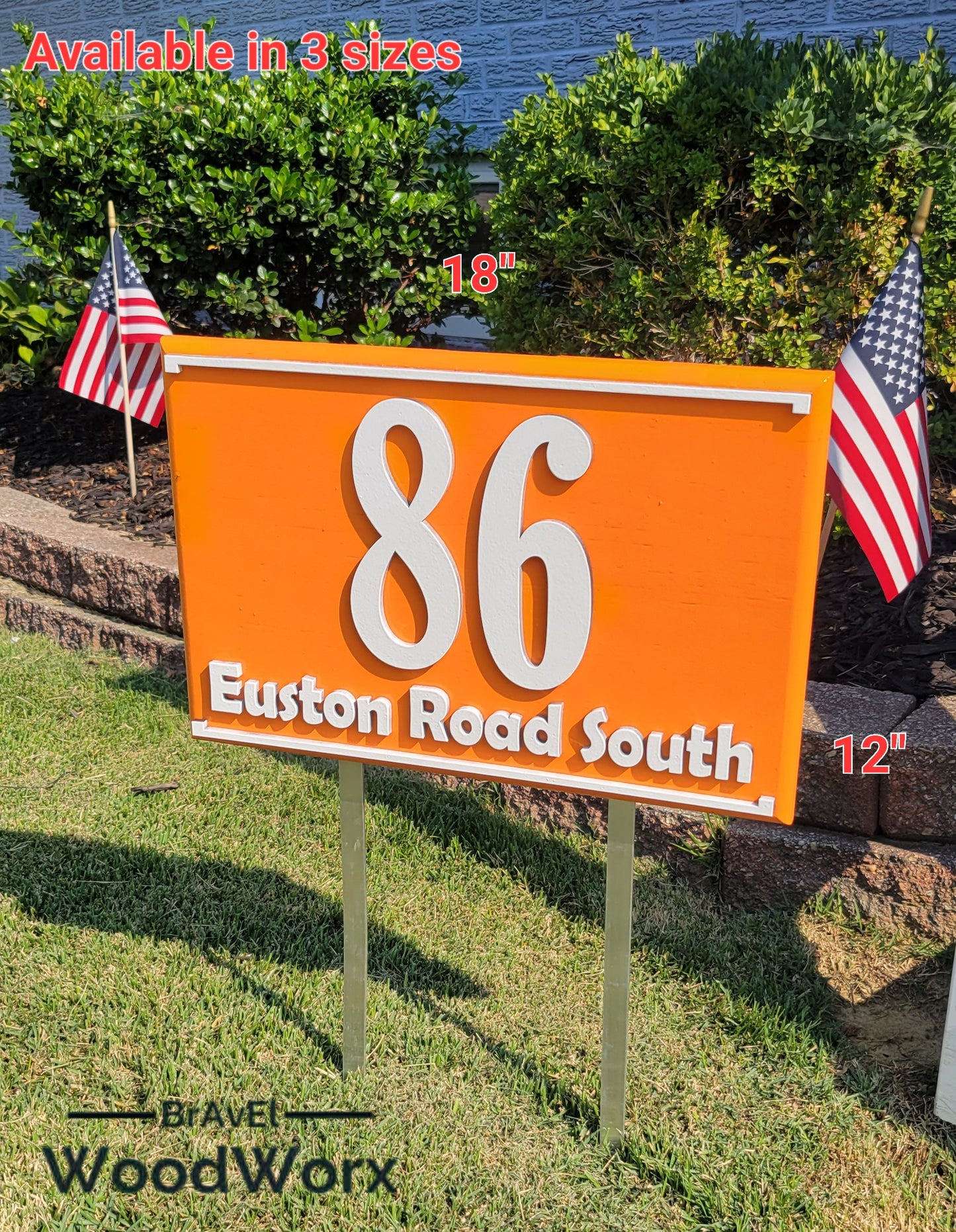 Rectangle Custom Address Sign