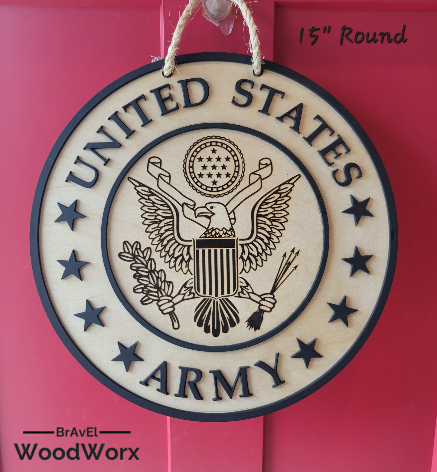 US Army Tribute Door Hanger