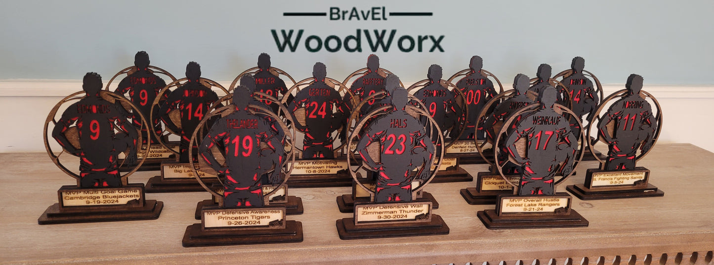 Personalized Soccer Team/Player Trophy Award