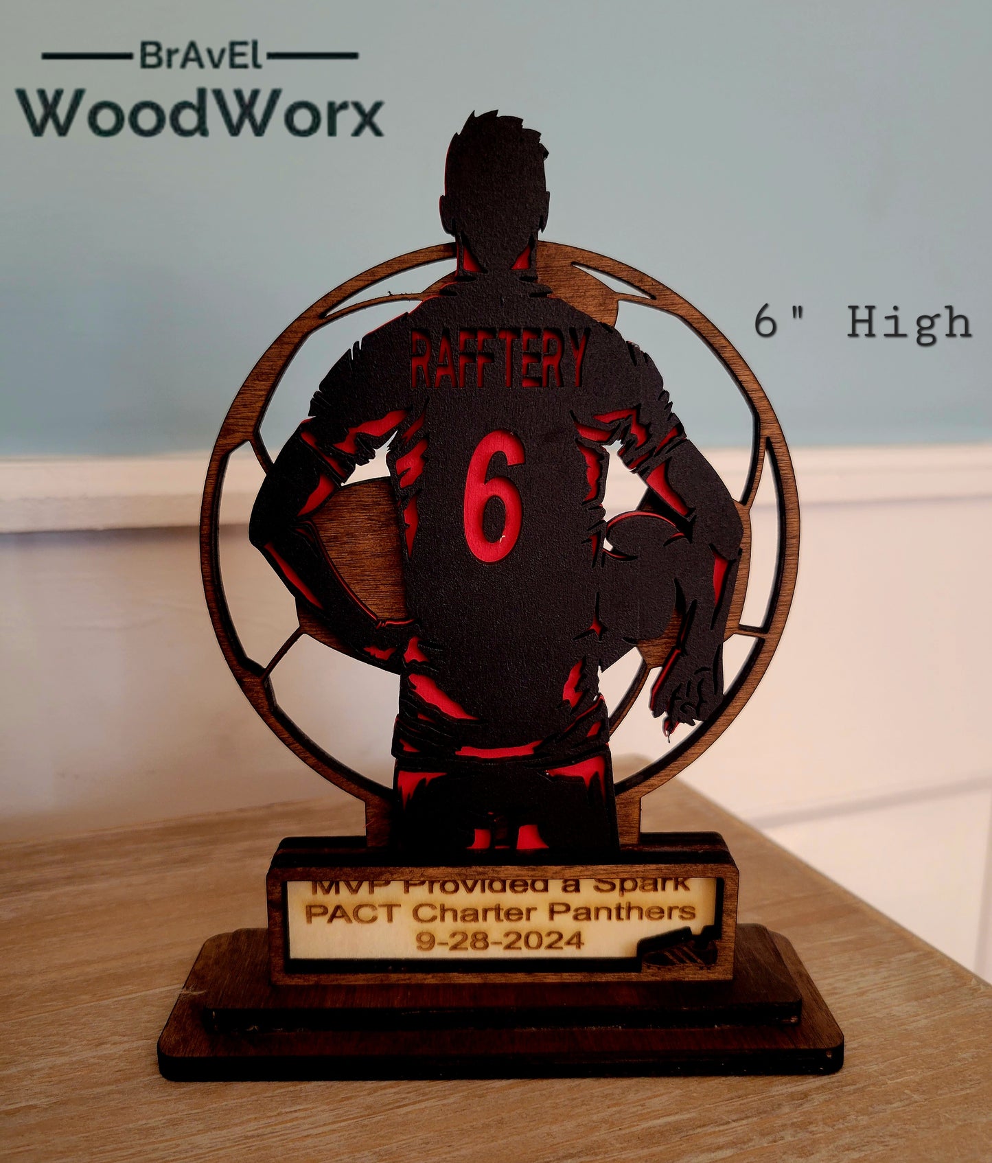 Personalized Soccer Team/Player Trophy Award