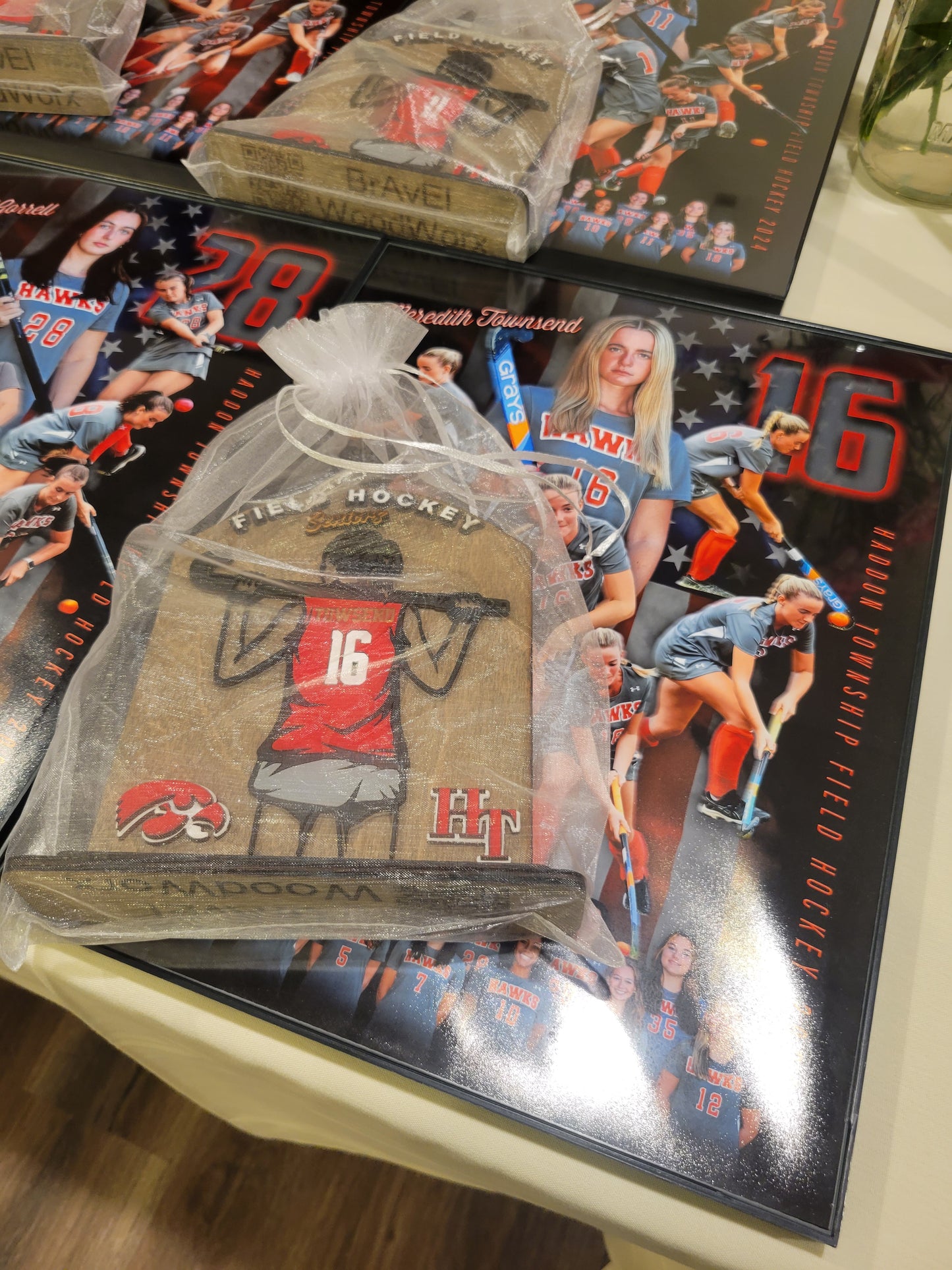 Victory Sticks: Personalized Field Hockey Trophy & Award