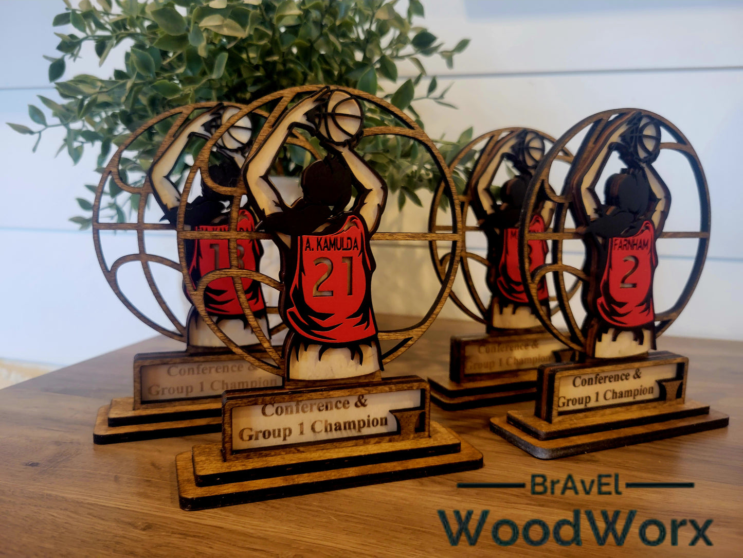 Personalized Basketball Team/Player Trophy Award