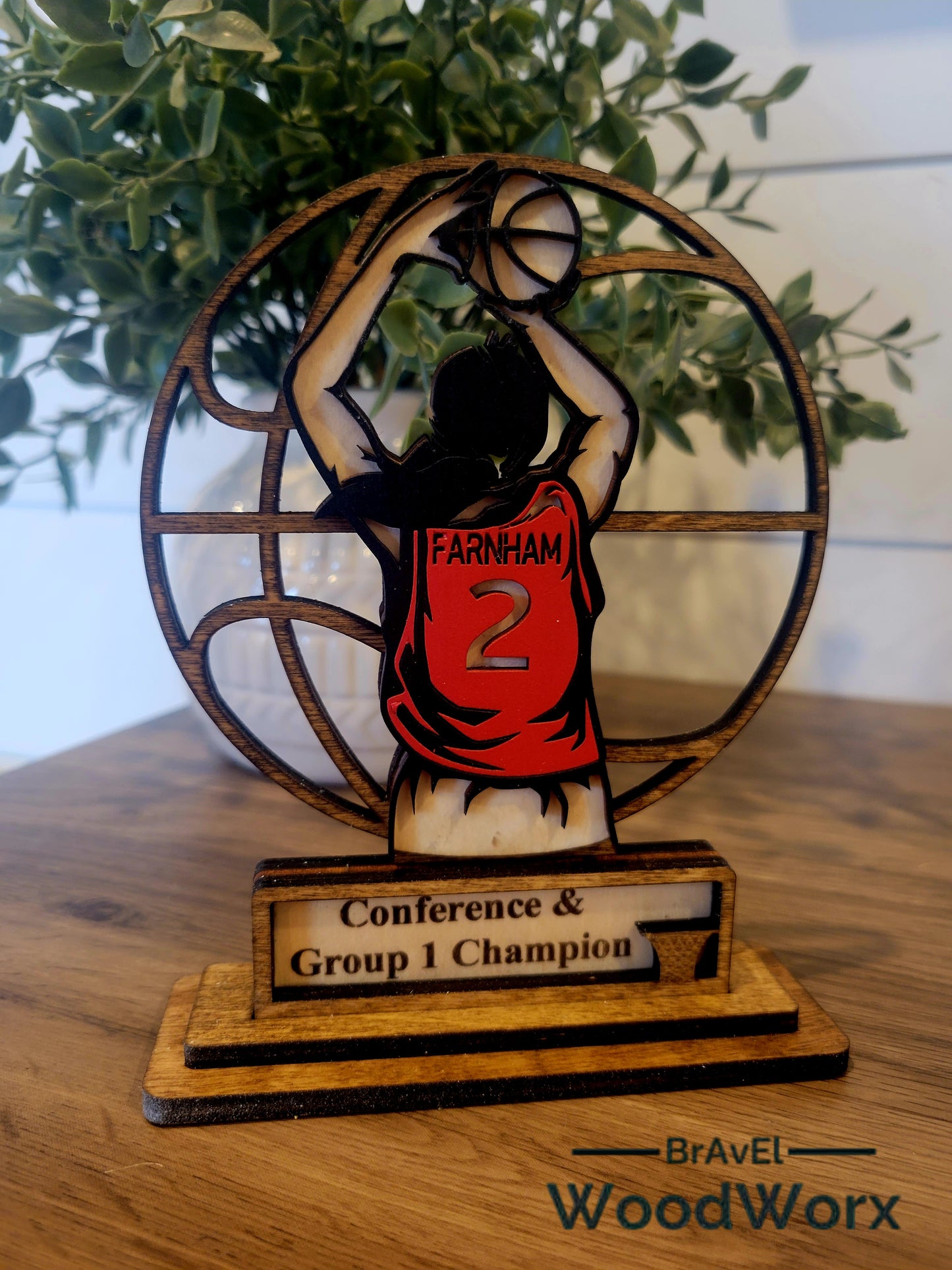 Personalized Basketball Team/Player Trophy Award