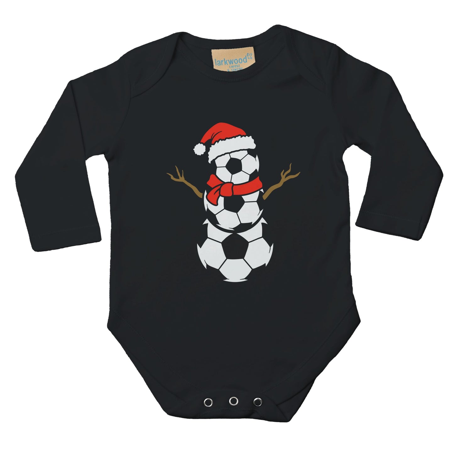 Soccer Classic Baby Long Sleeve Bodysuit