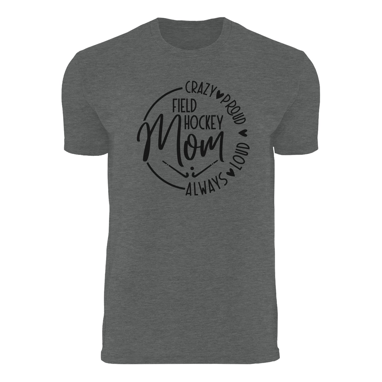 Field Hockey Mom Organic Unisex Heavyweight Crewneck T-Shirt | Next Level 4600