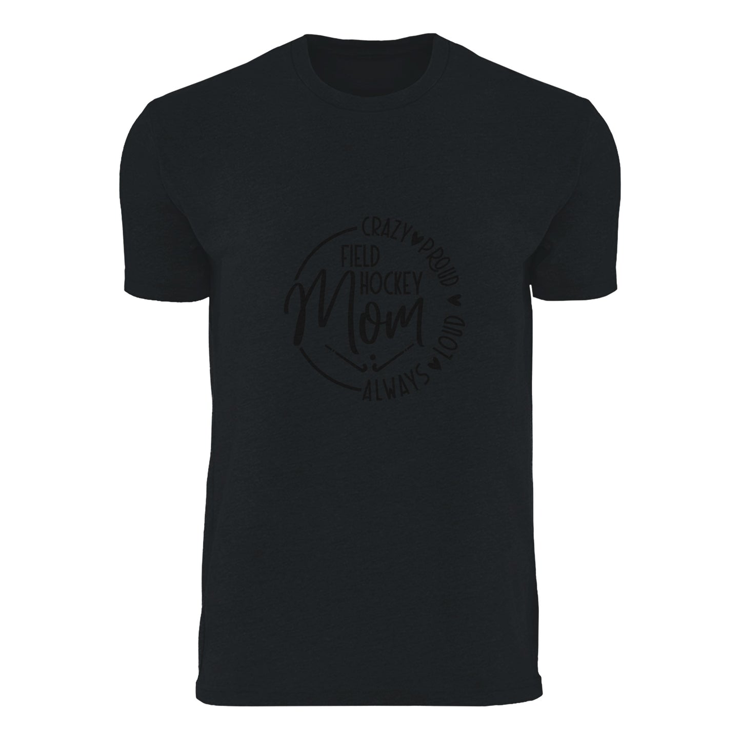 Field Hockey Mom Organic Unisex Heavyweight Crewneck T-Shirt | Next Level 4600