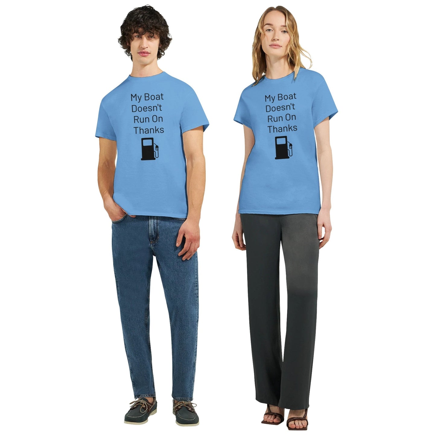 Boat Thanks Ultra Cotton Unisex Crewneck T-shirt | Gildan 2000