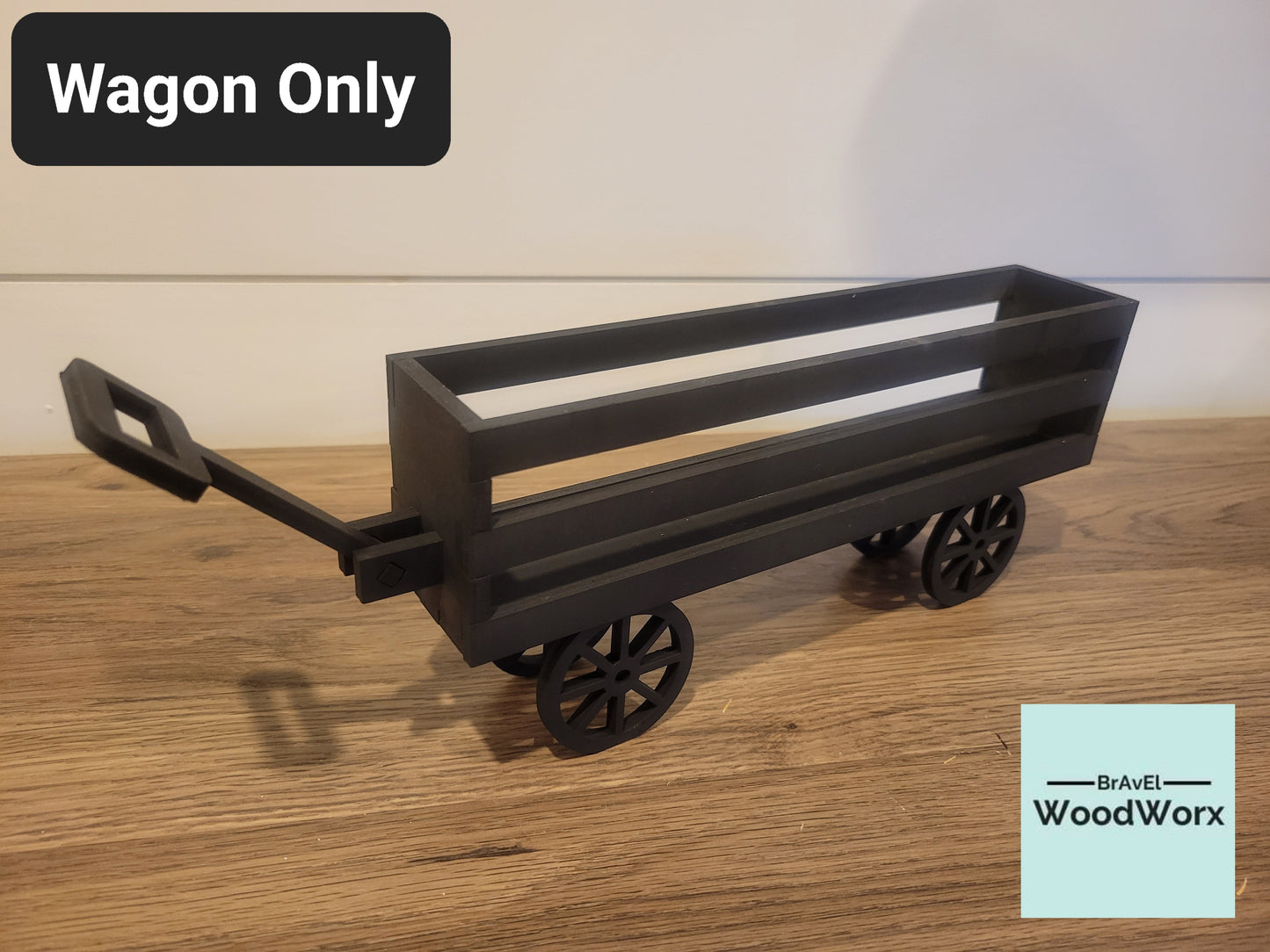 Christmas Presents Farm Farmhouse Wagon Shelf Sitter - Interchangeable