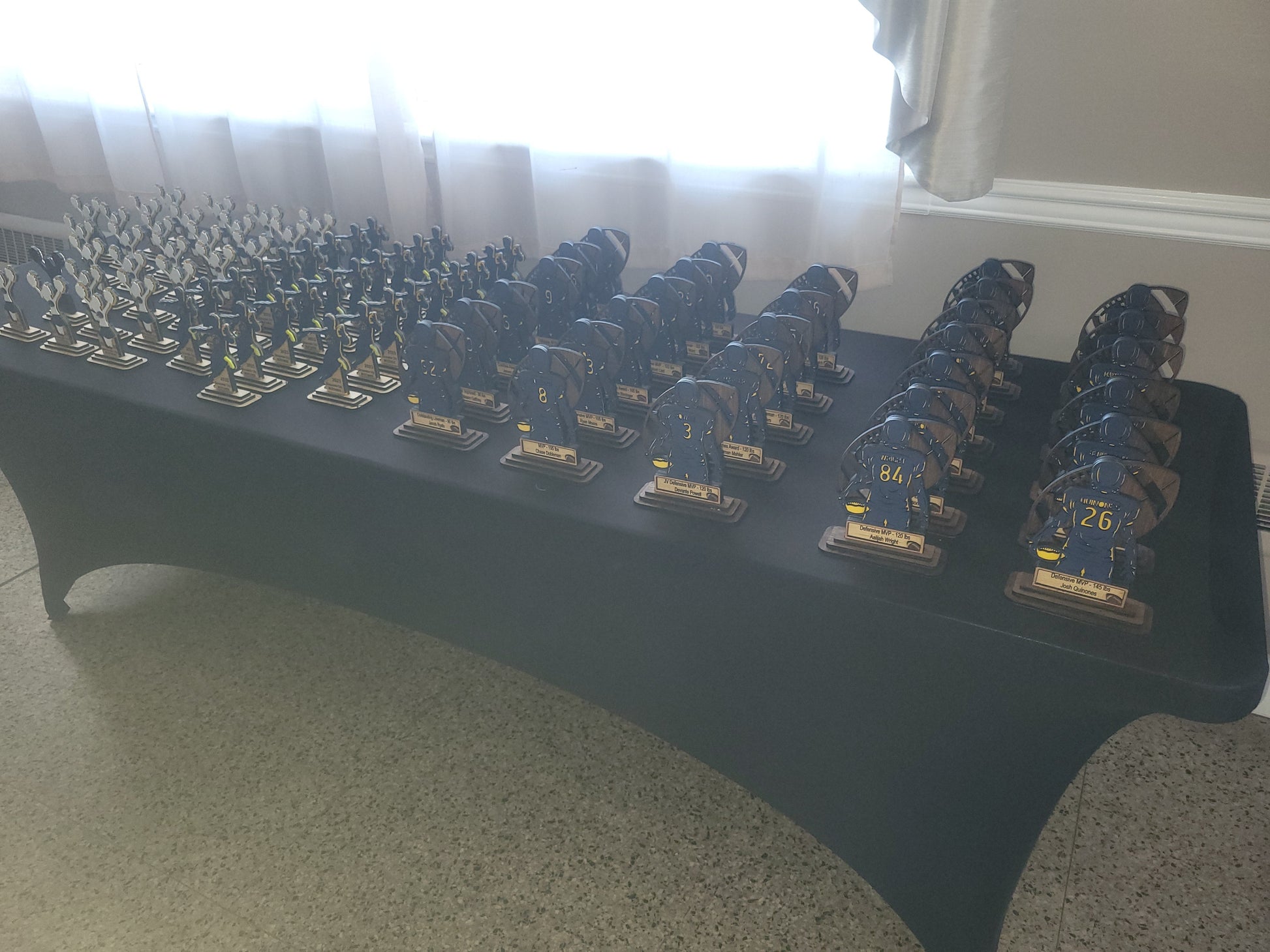 Custom Youth Football Team & Player Trophy Award