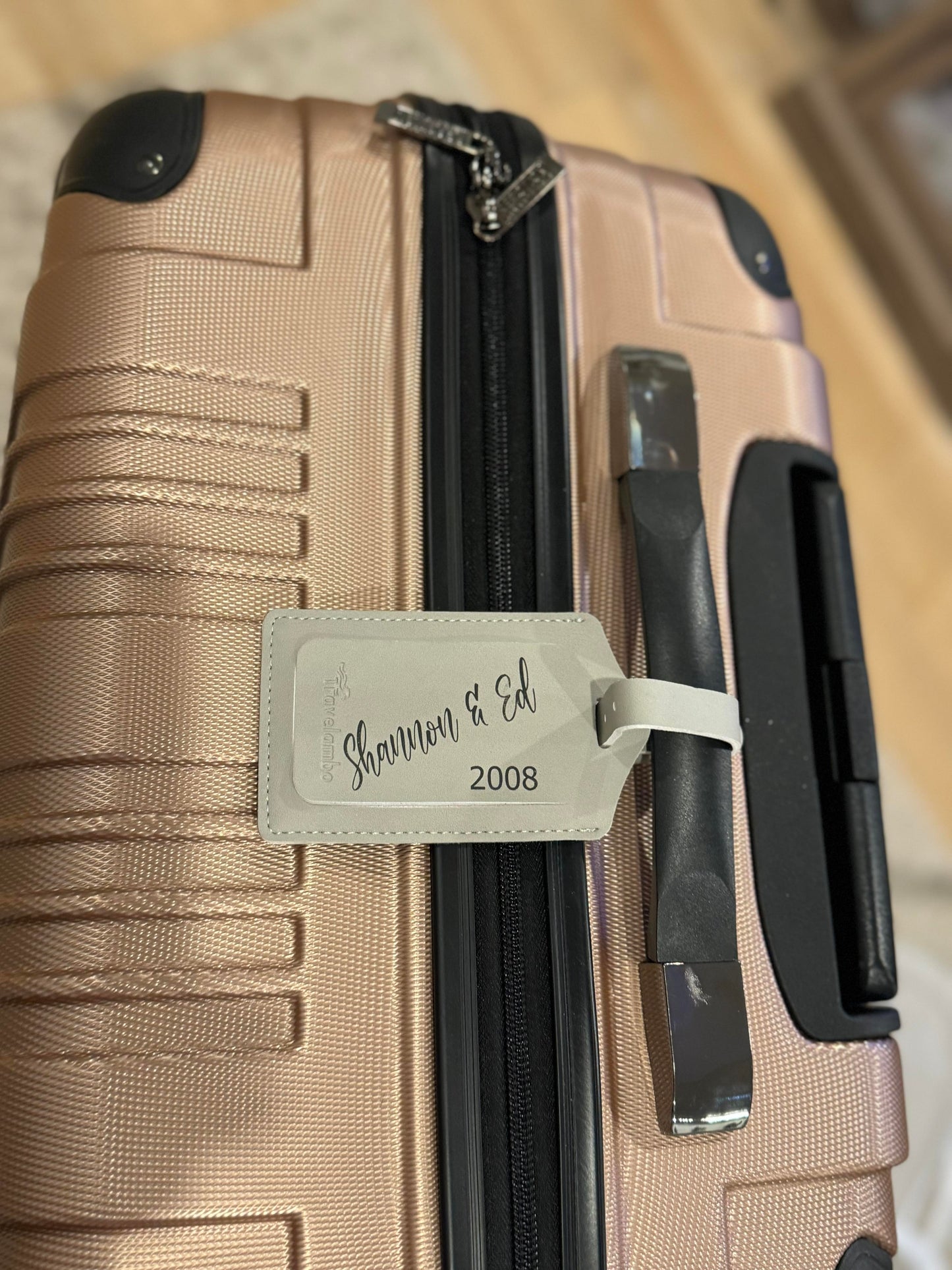 Customized Laser Engraved Luggage Tags: Travel with Style and Security!