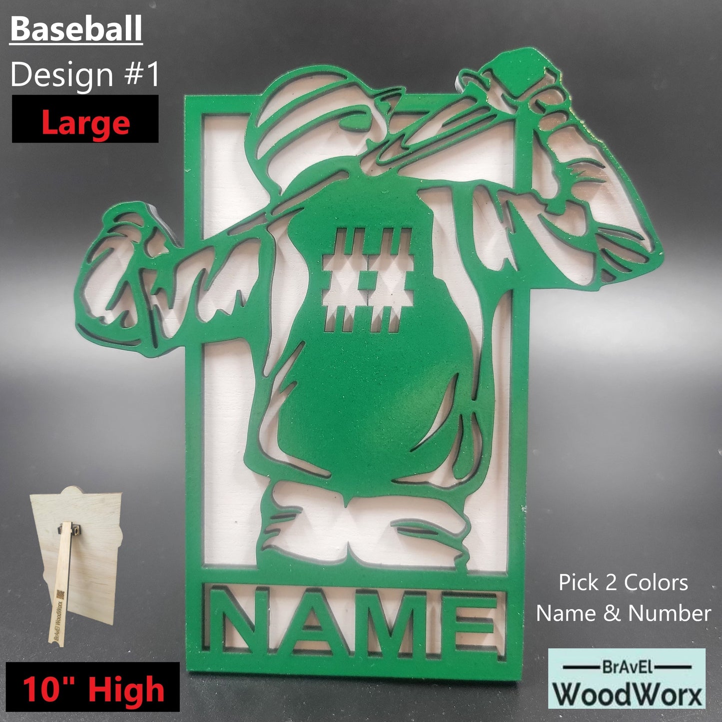 Large (10") Youth Baseball Team/Player Gift Trophy Memorabilia