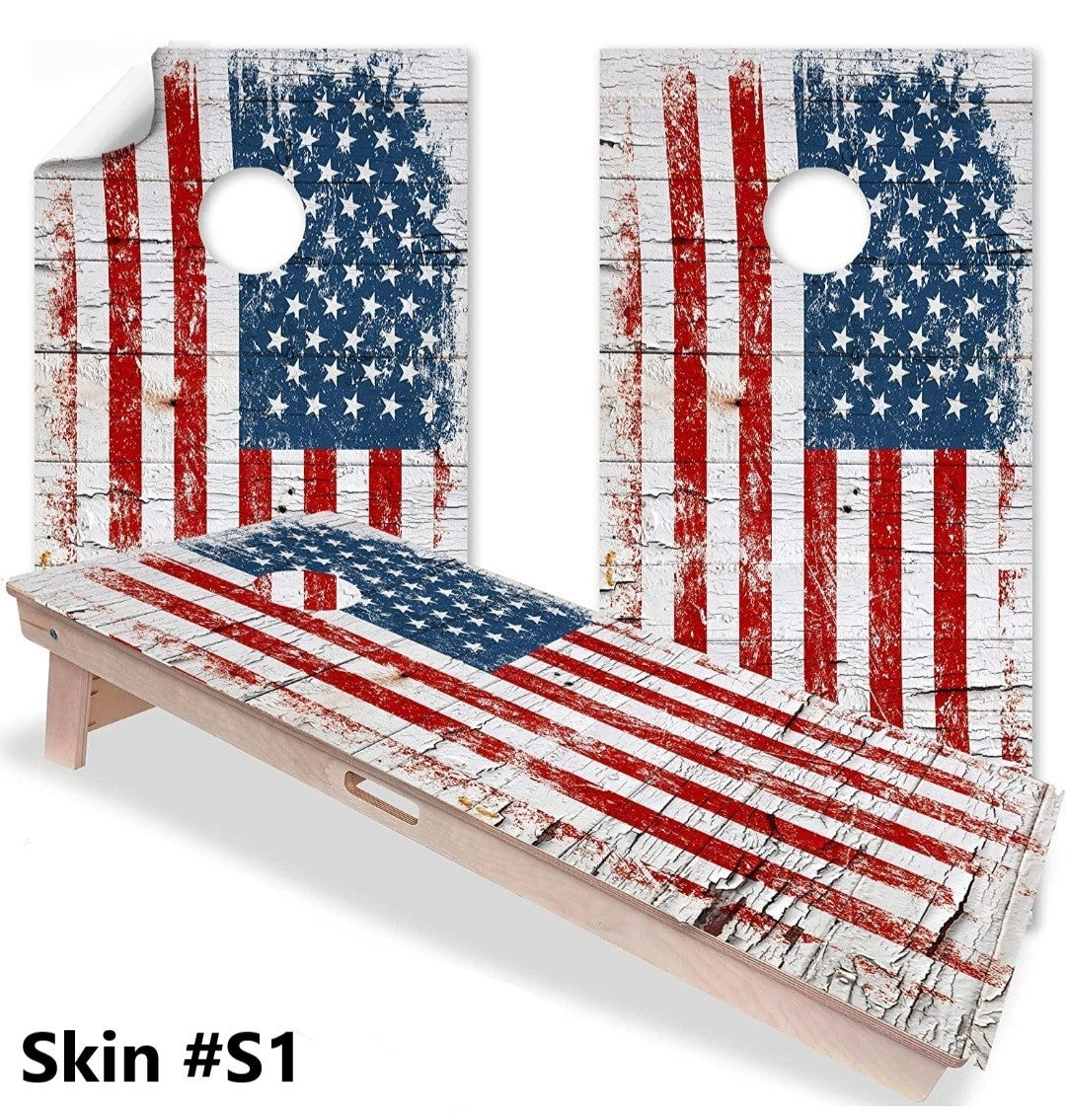 Patriotic Cornhole Sets by BrAvEl WoodWorx