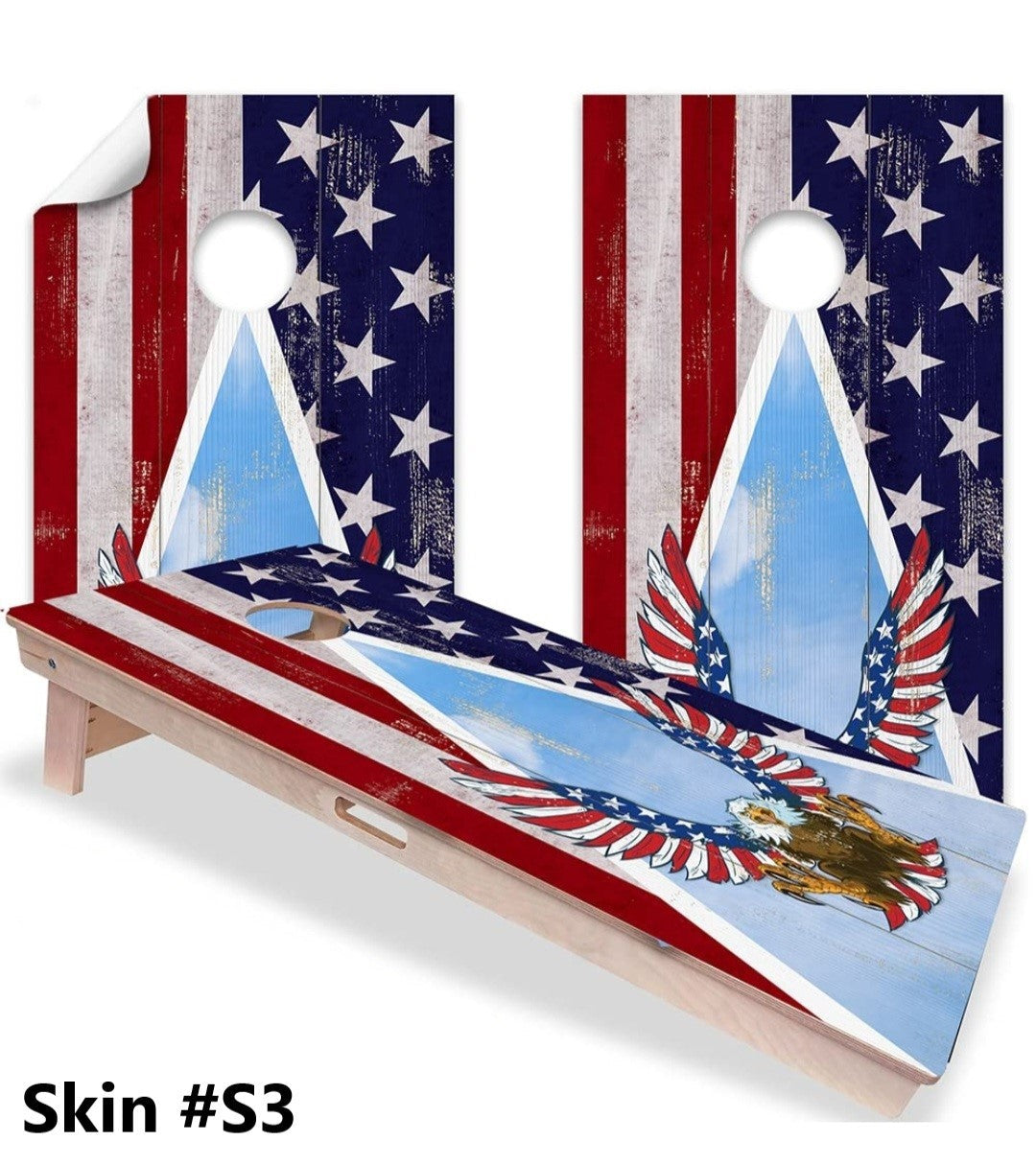 Patriotic Cornhole Sets by BrAvEl WoodWorx