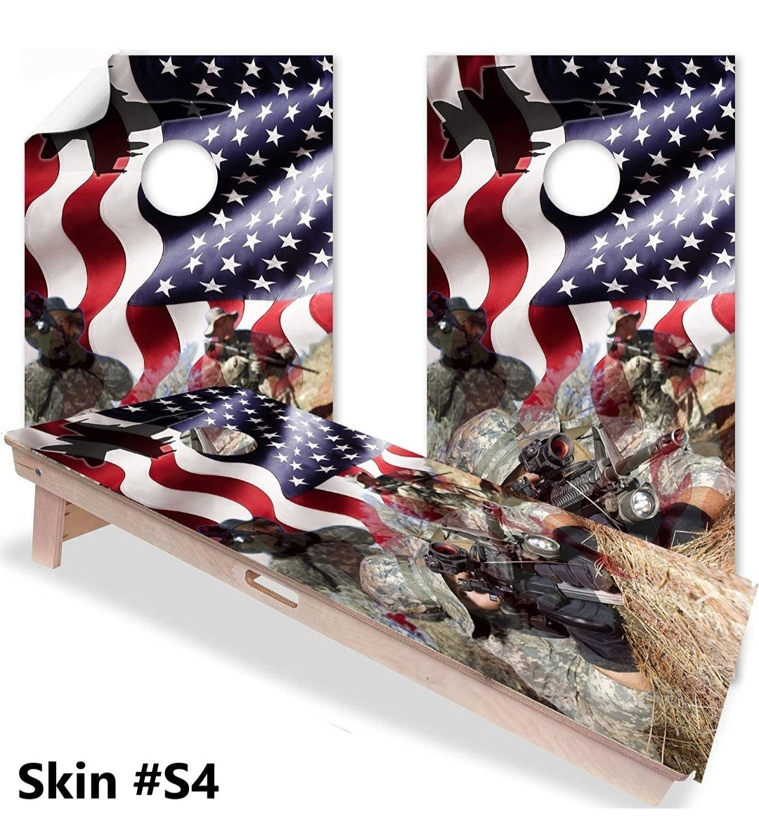 Patriotic Cornhole Sets by BrAvEl WoodWorx