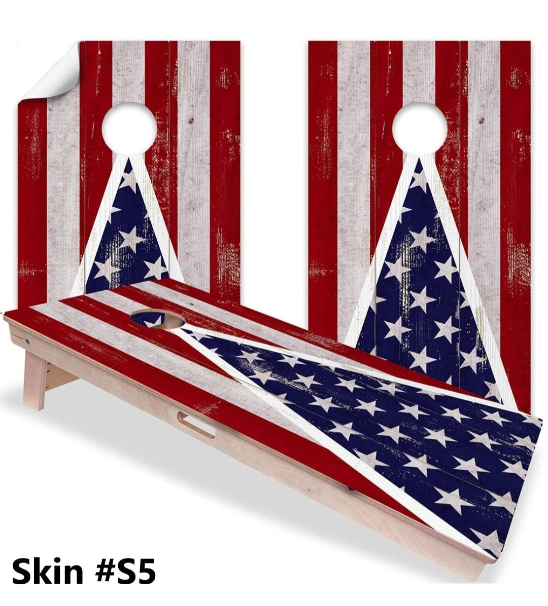 Patriotic Cornhole Sets by BrAvEl WoodWorx
