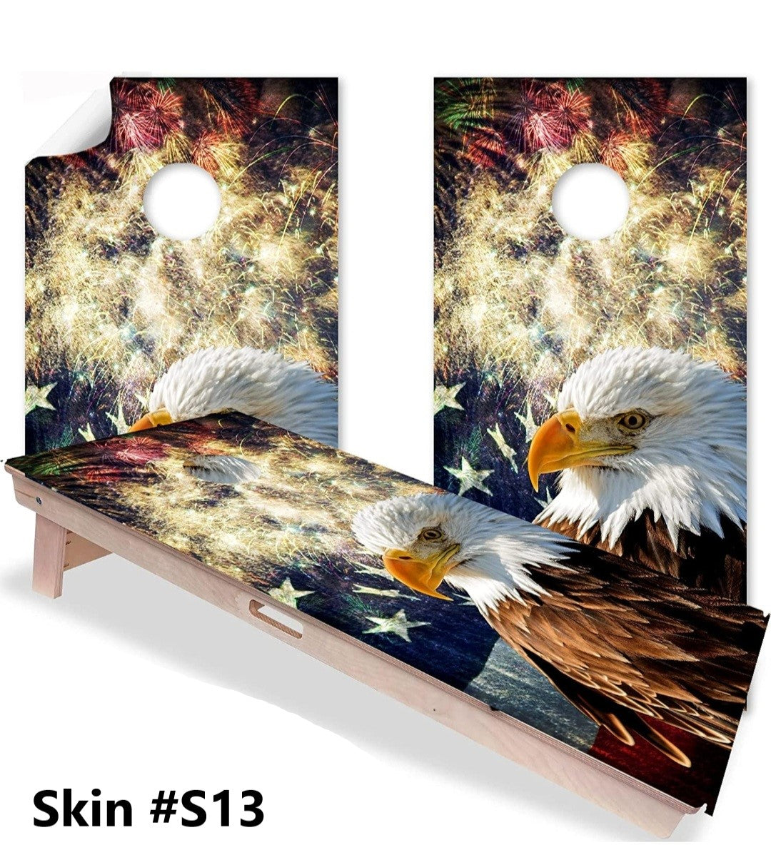 Patriotic Cornhole Sets by BrAvEl WoodWorx