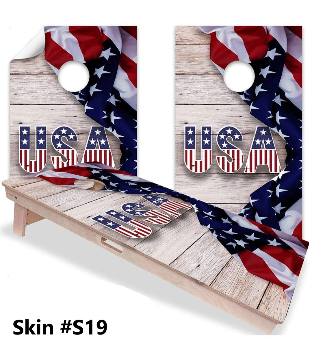 Patriotic Cornhole Sets by BrAvEl WoodWorx