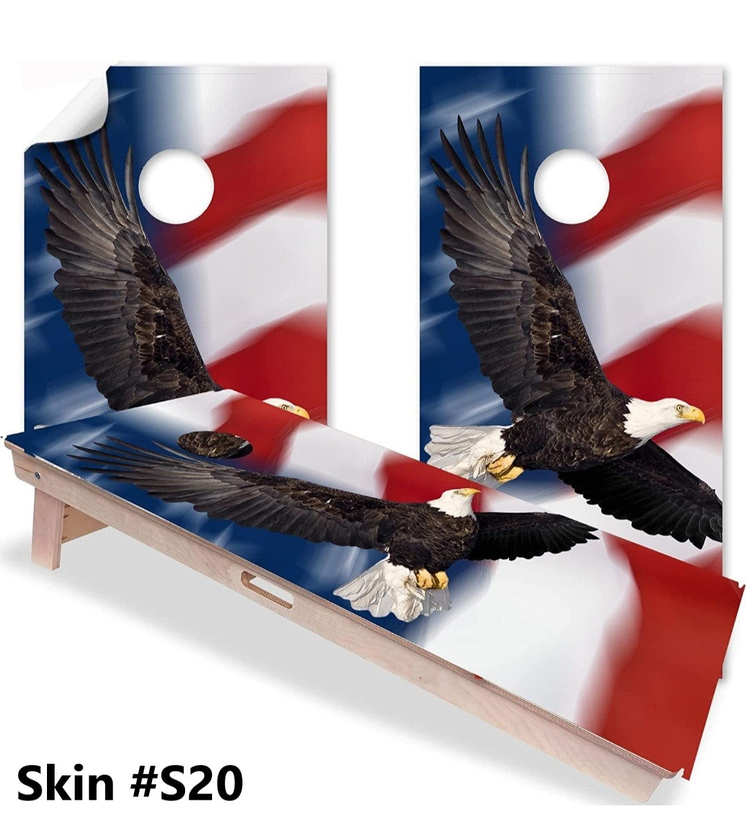 Patriotic Cornhole Sets by BrAvEl WoodWorx