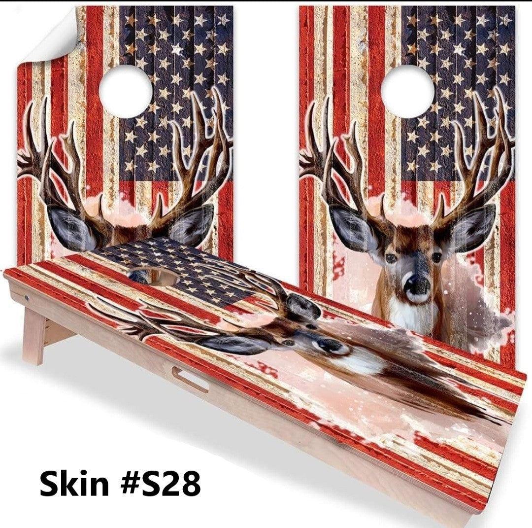 Patriotic Cornhole Sets by BrAvEl WoodWorx
