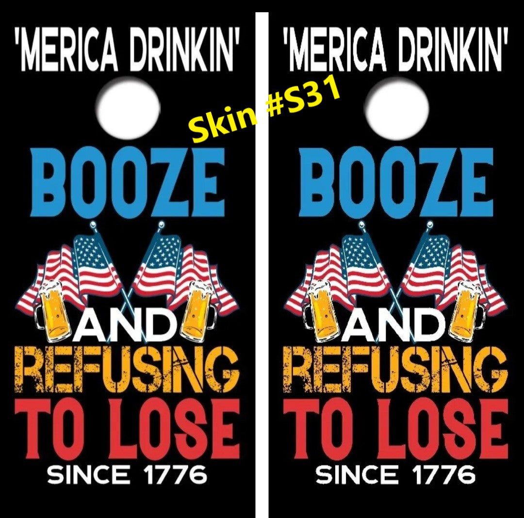Patriotic Cornhole Sets by BrAvEl WoodWorx