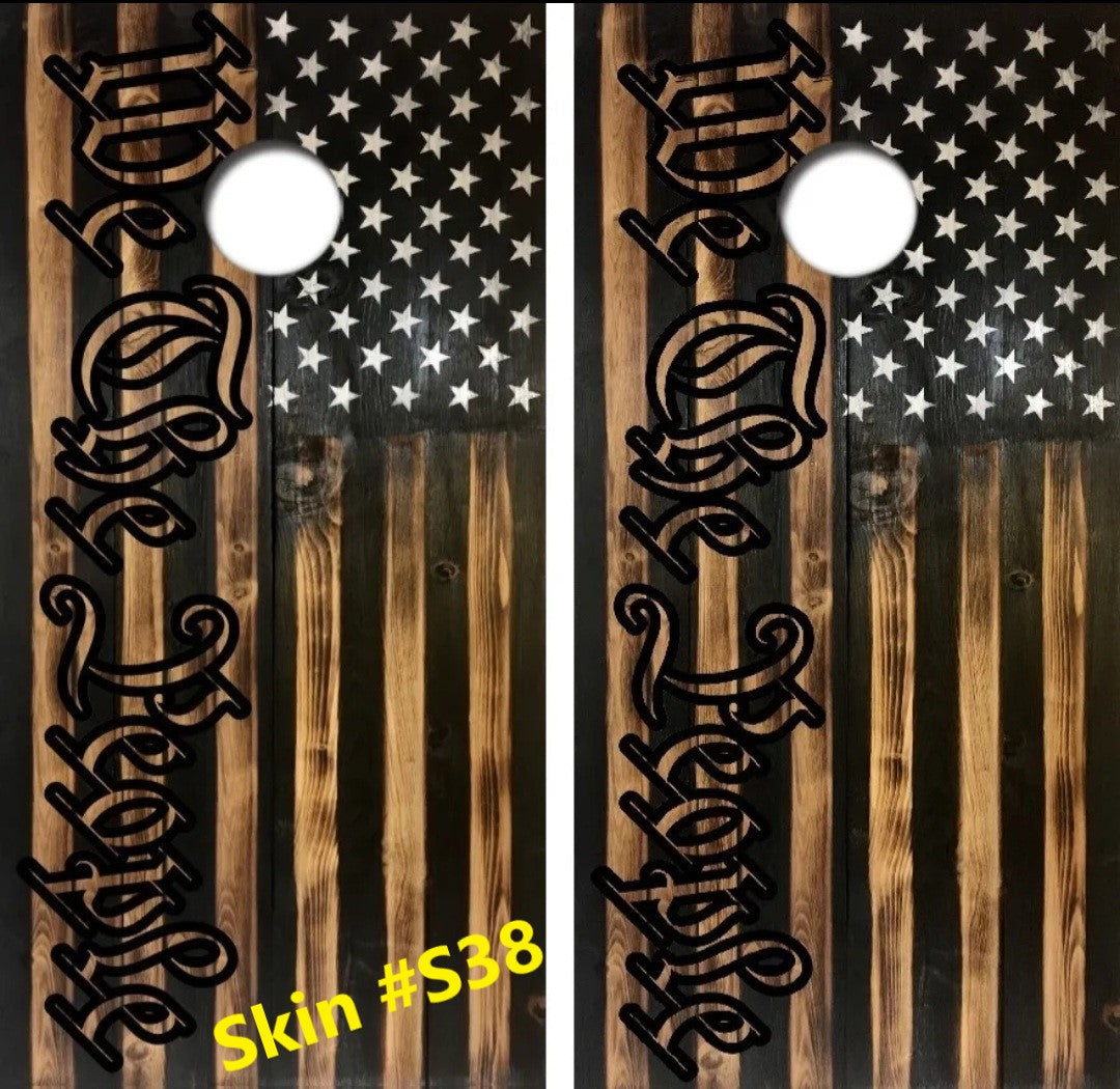 Patriotic Cornhole Sets by BrAvEl WoodWorx