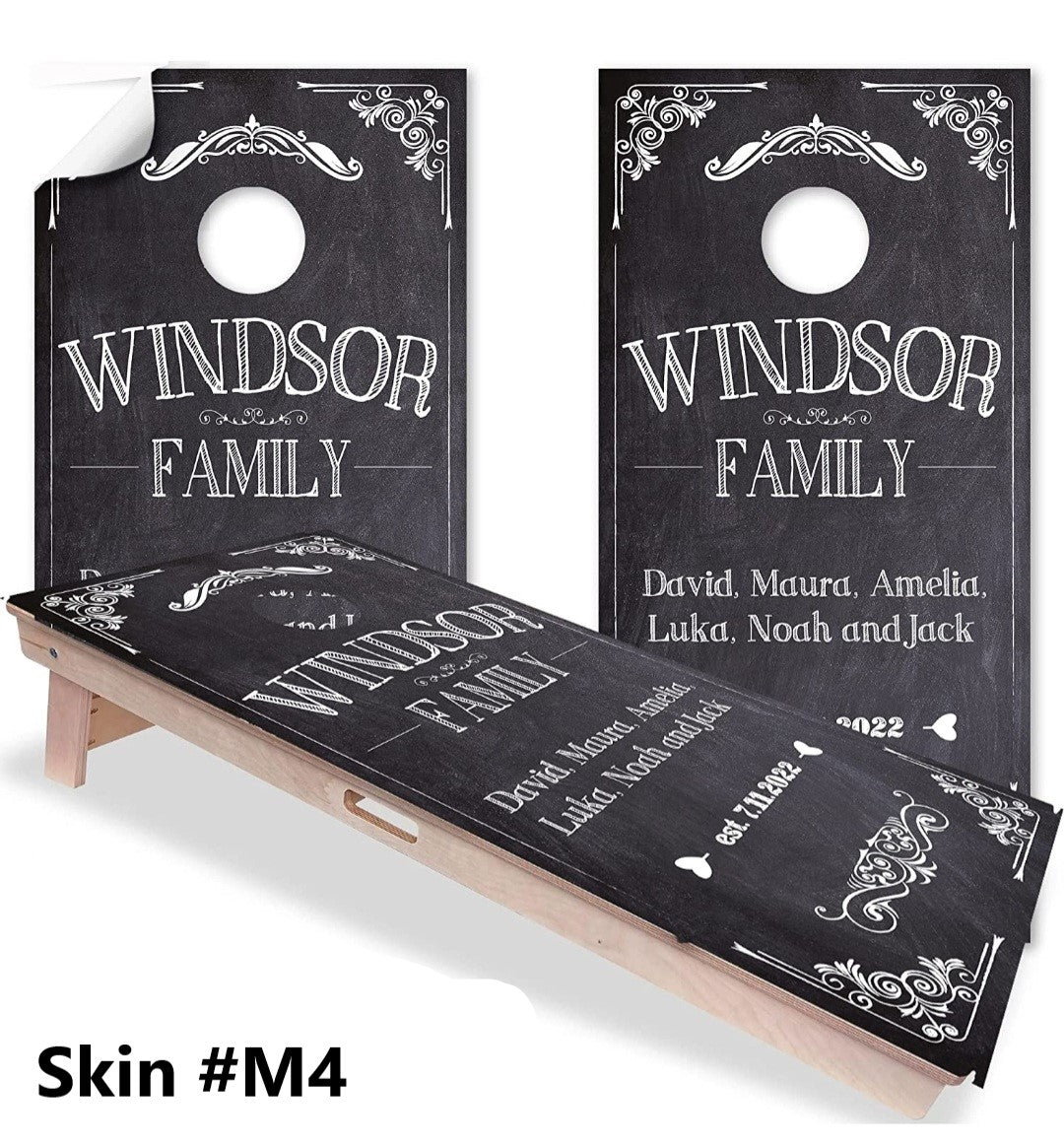 Personalized Monogram Quality Cornhole Sets by BrAvEl WoodWorx