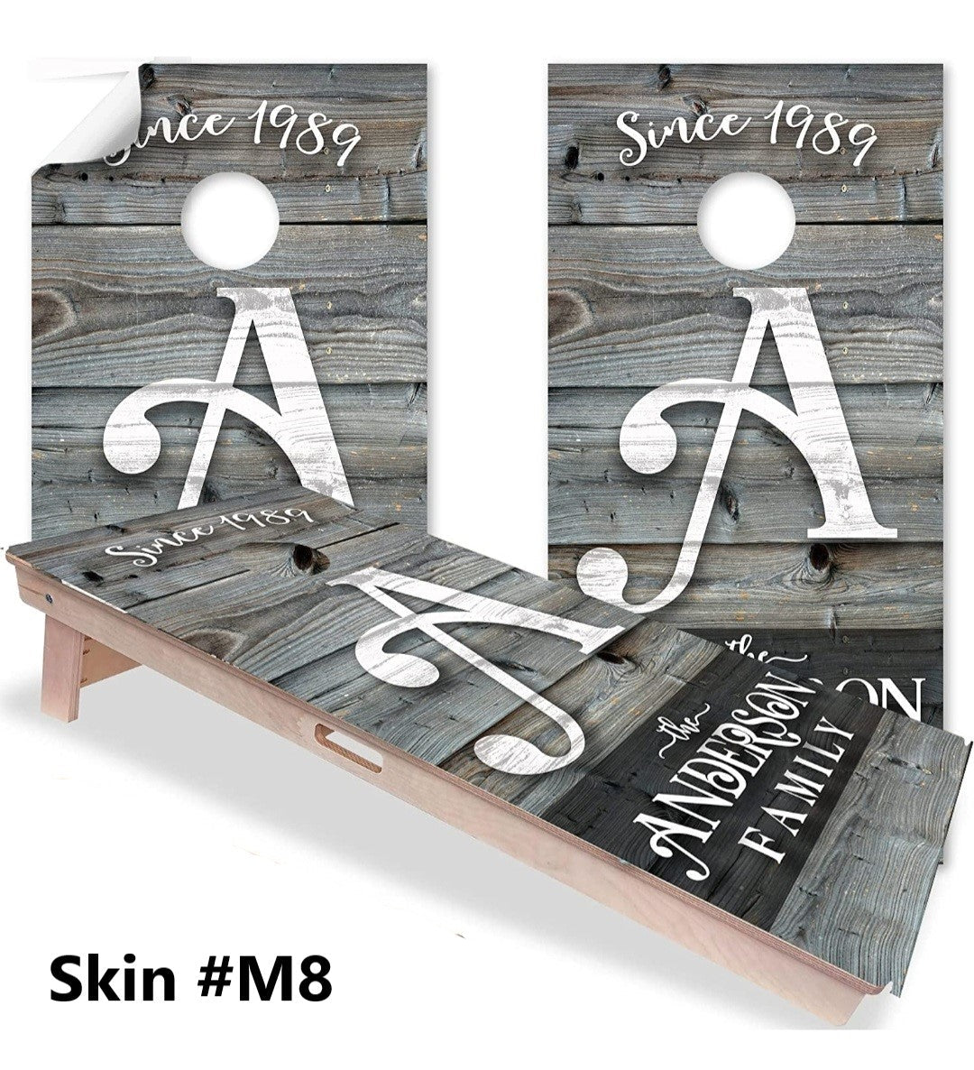Personalized Monogram Quality Cornhole Sets by BrAvEl WoodWorx
