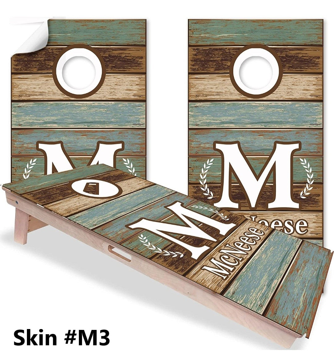 Personalized Monogram Quality Cornhole Sets by BrAvEl WoodWorx