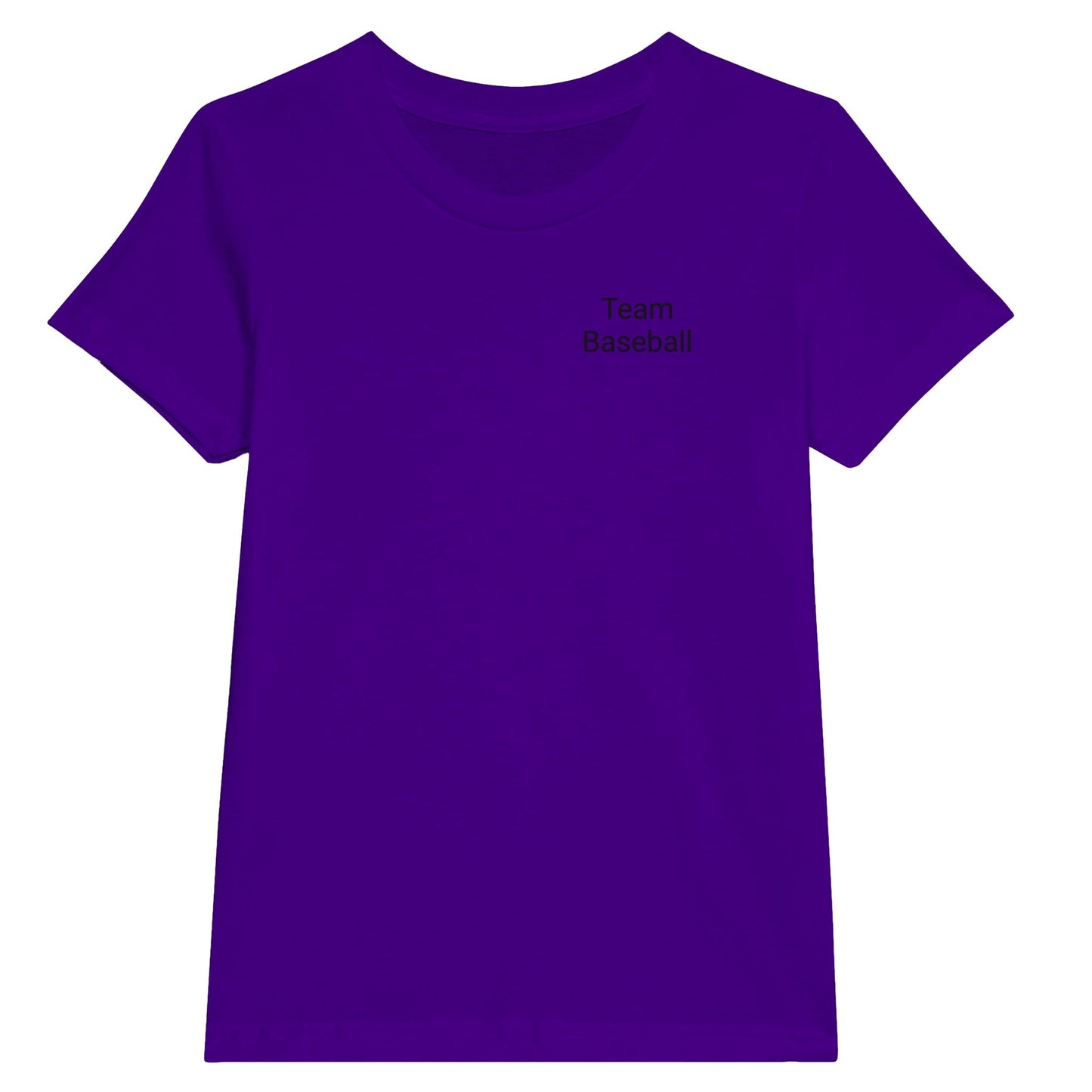 Personalized Youth Baseball Premium Kids Crewneck T-shirt