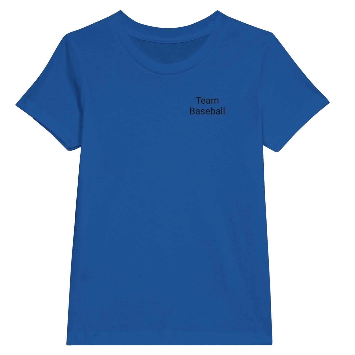 Personalized Youth Baseball Premium Kids Crewneck T-shirt