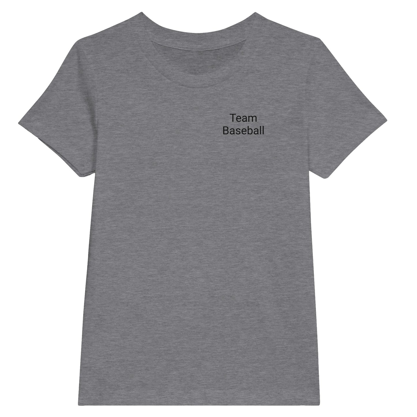Personalized Youth Baseball Premium Kids Crewneck T-shirt