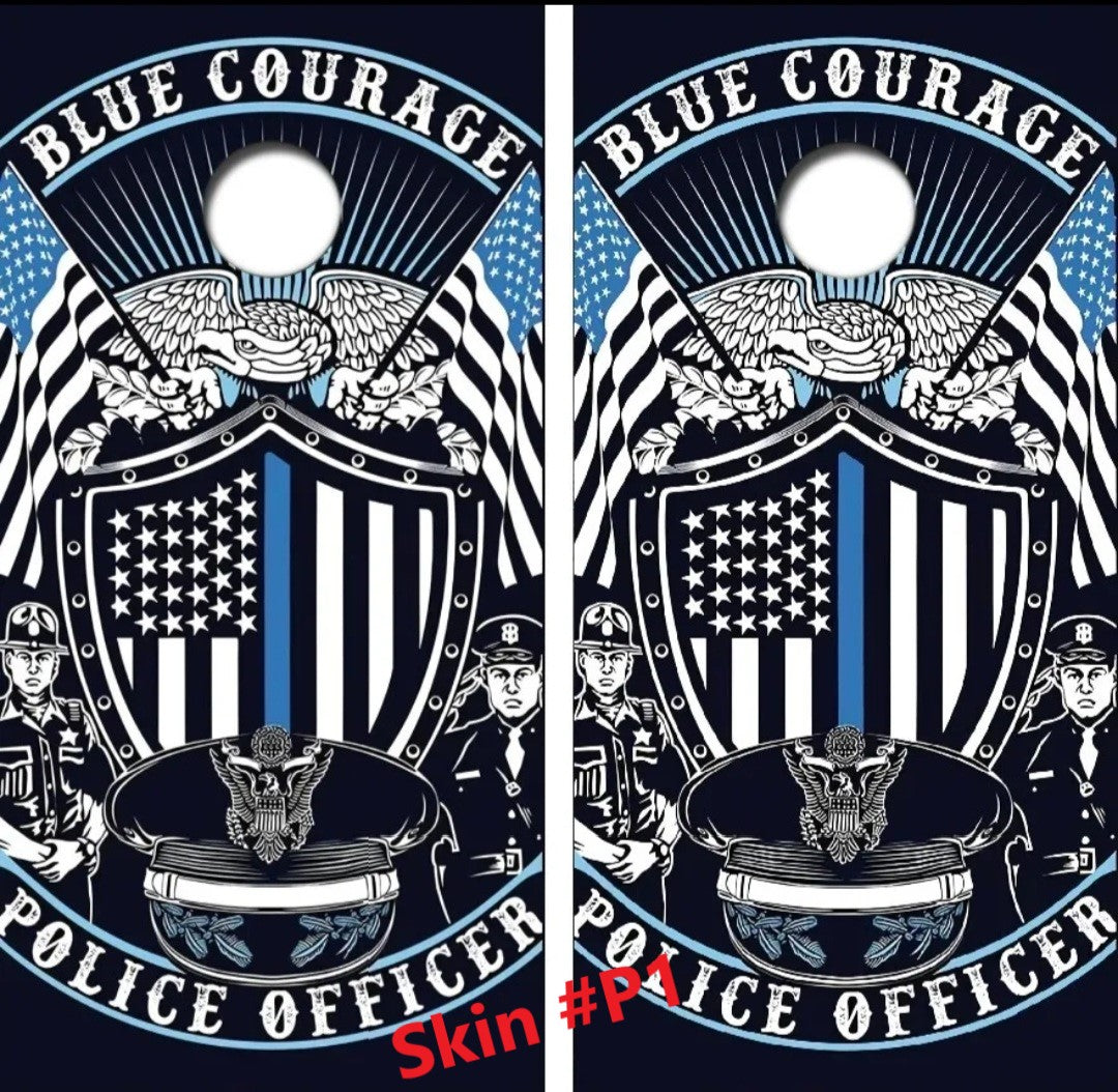 Firefighter, EMS, and Law Enforcement Cornhole Sets