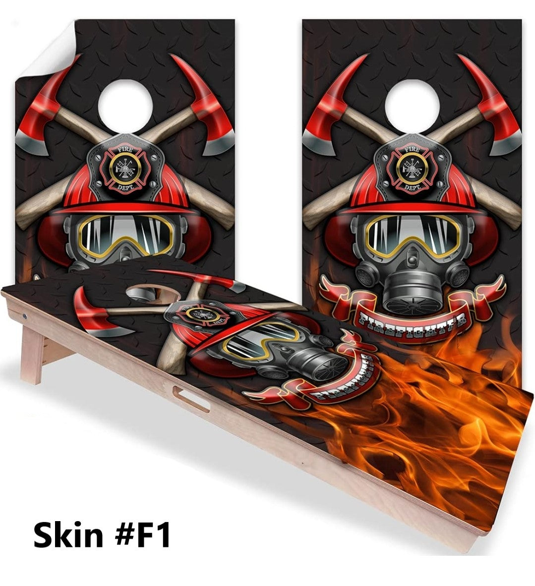 Firefighter, EMS, and Law Enforcement Cornhole Sets