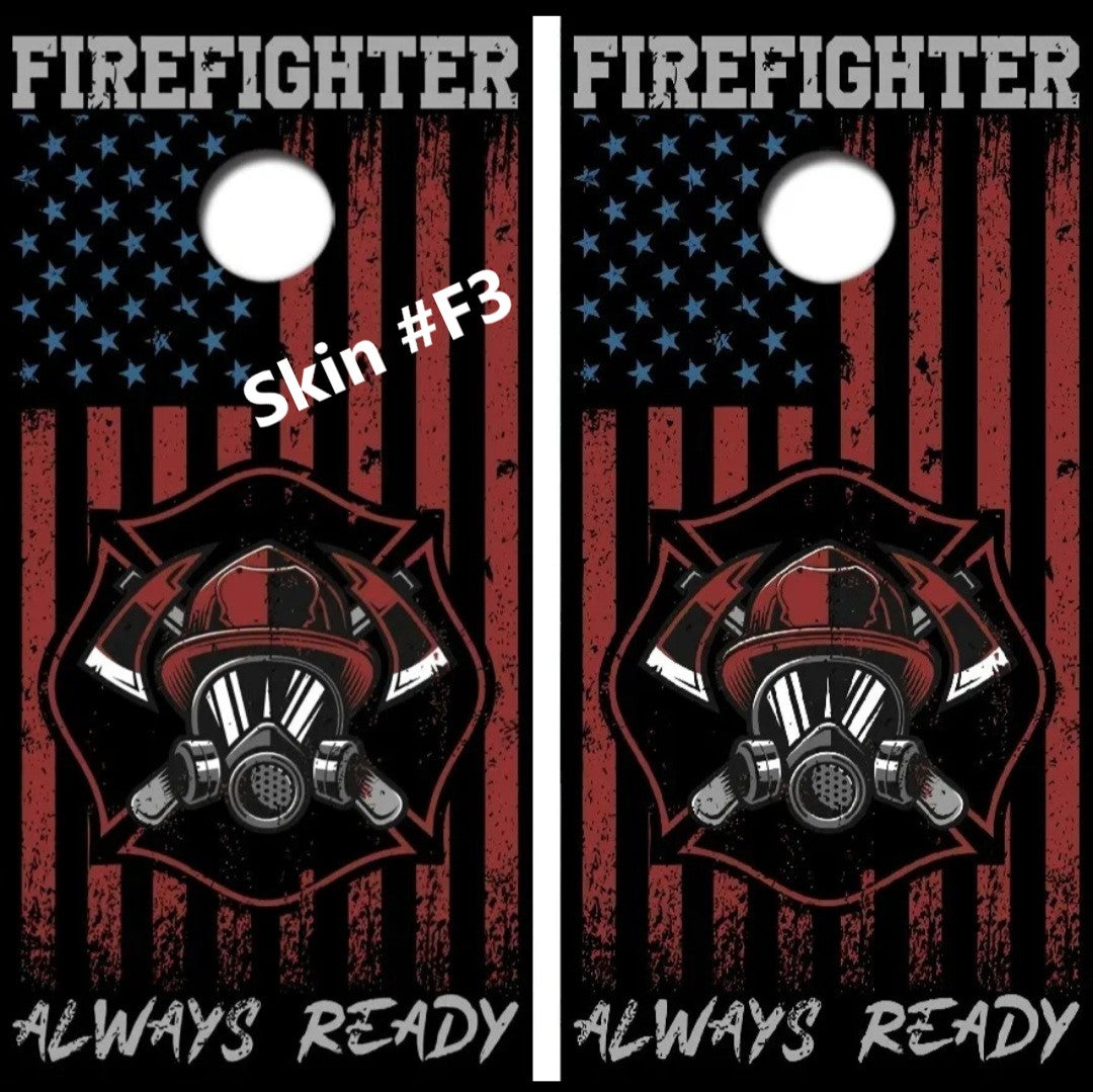 Firefighter, EMS, and Law Enforcement Cornhole Sets