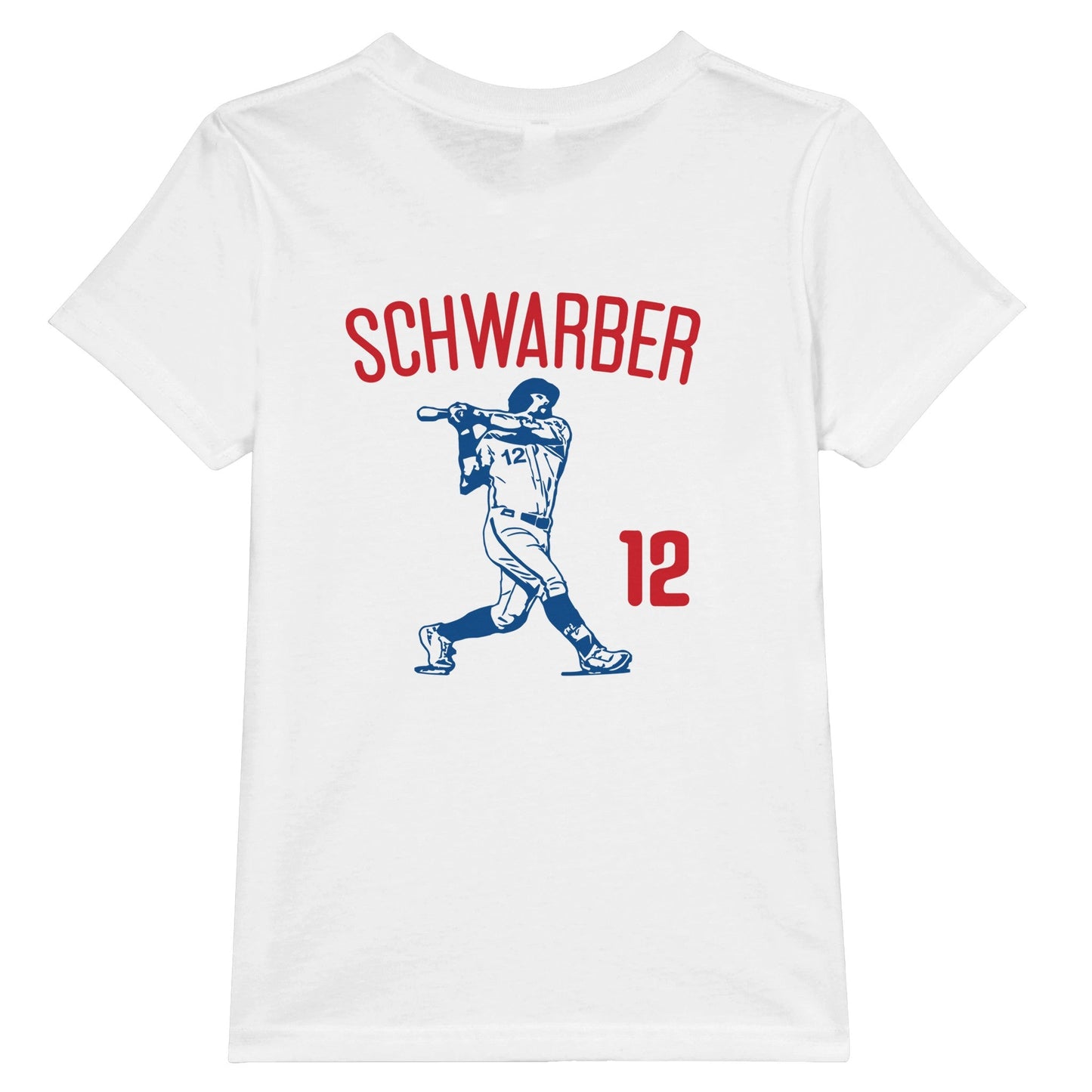 Swing for the Stars: Kyle Schwarber Tribute Tee- Premium Kids Crewneck T-shirt