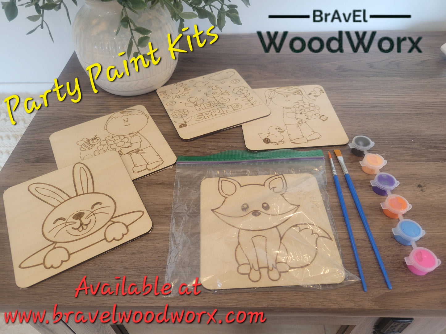 Unleash creativity at your child's party with our Personalized Coloring Crafts! 🖍️