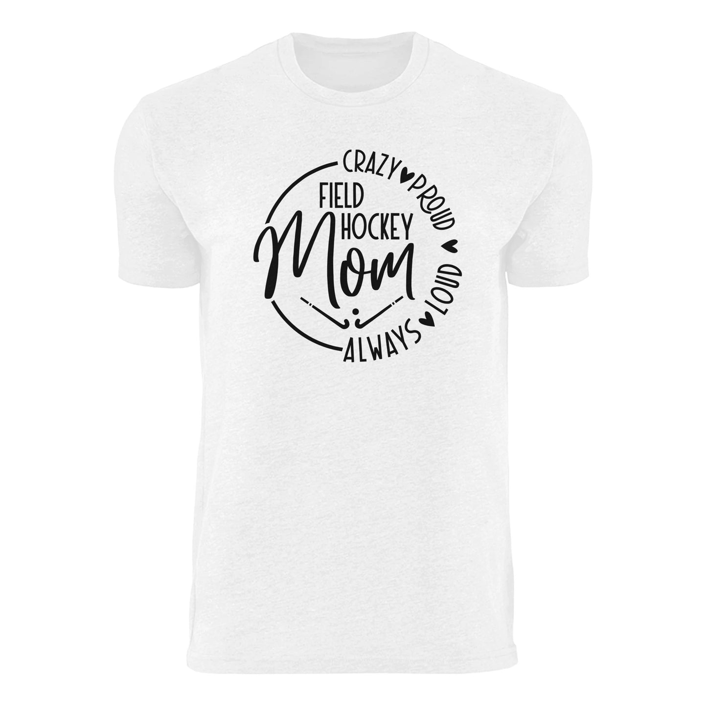 Field Hockey Mom Organic Unisex Heavyweight Crewneck T-Shirt | Next Level 4600
