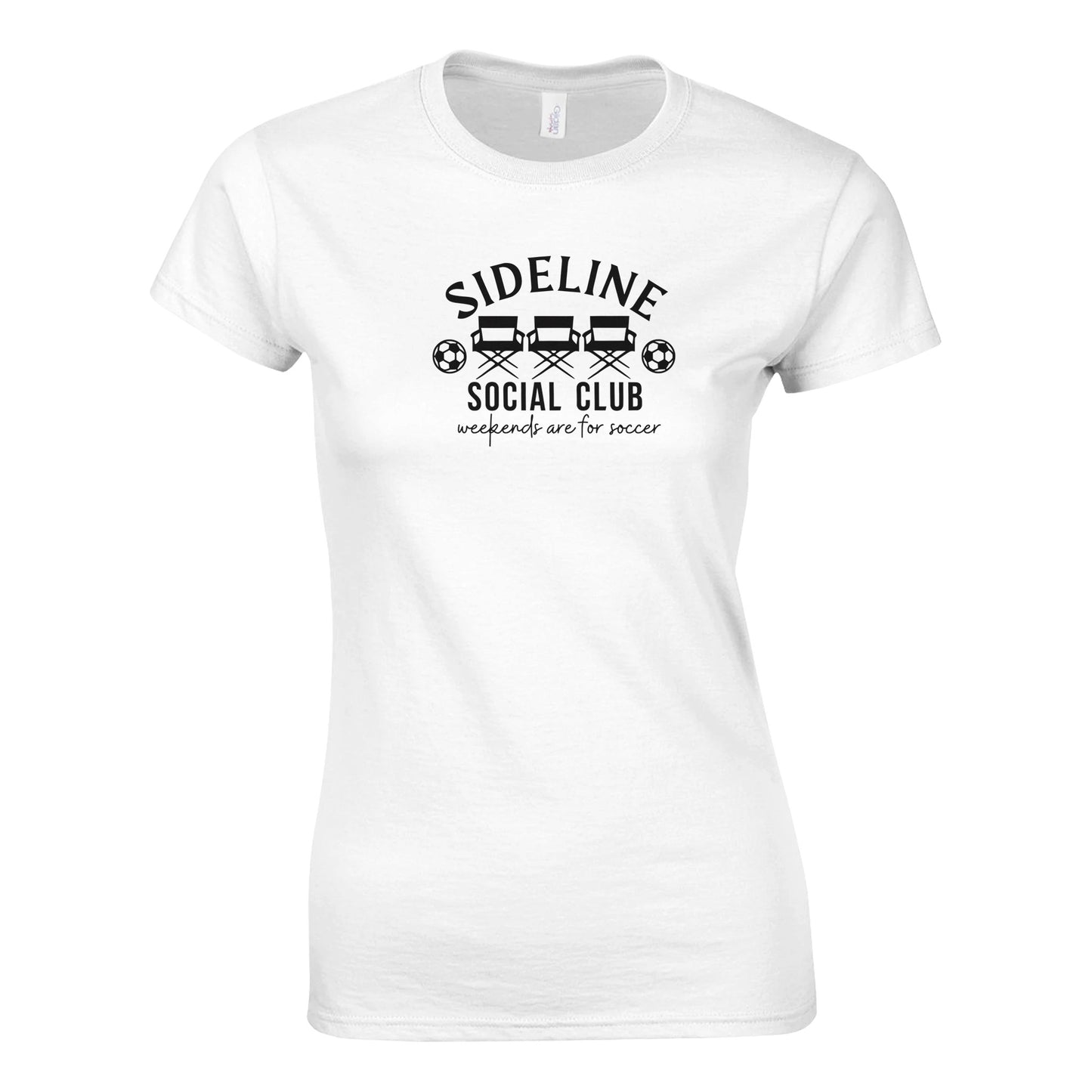 Soccer Mom Classic Womens Crewneck T-shirt | Gildan® 64000L