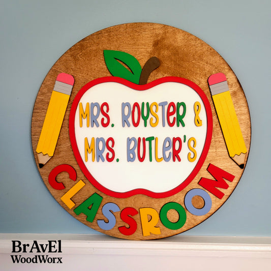 Decorative sign for 'Mrs. Royster & Mrs.