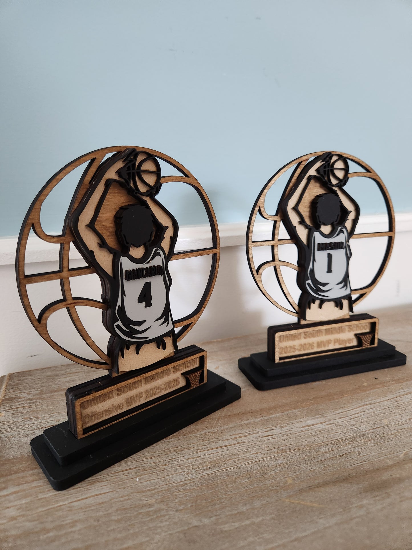 Personalized Basketball Team/Player Trophy Award