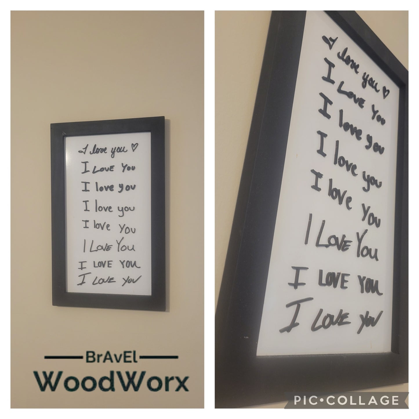 Timeless Elegance: Personalized Handwritten Laser-Cut Sign