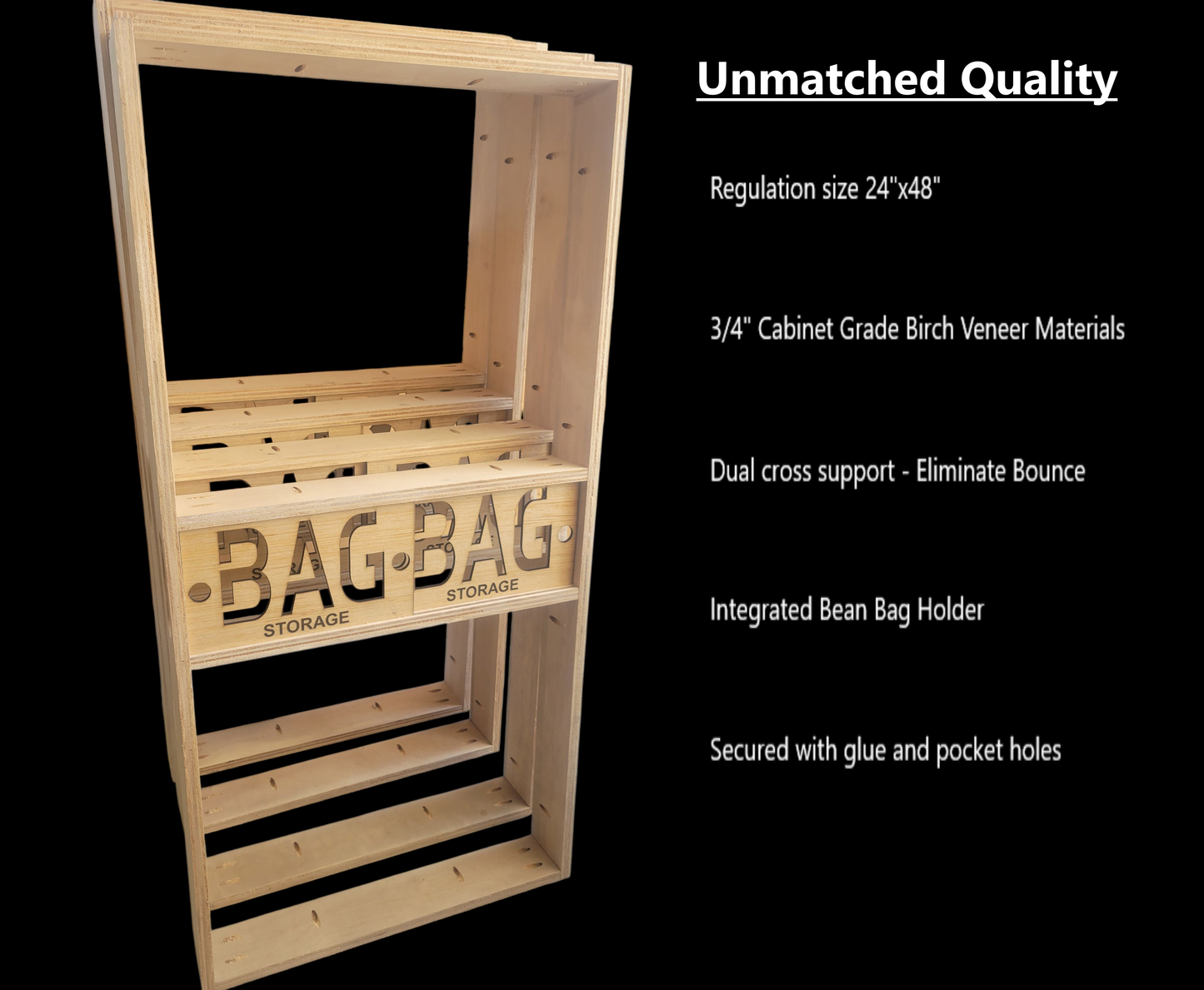 Milti Color Personalized Wood Stained Monogram Quality Cornhole Sets by BrAvEl WoodWorx