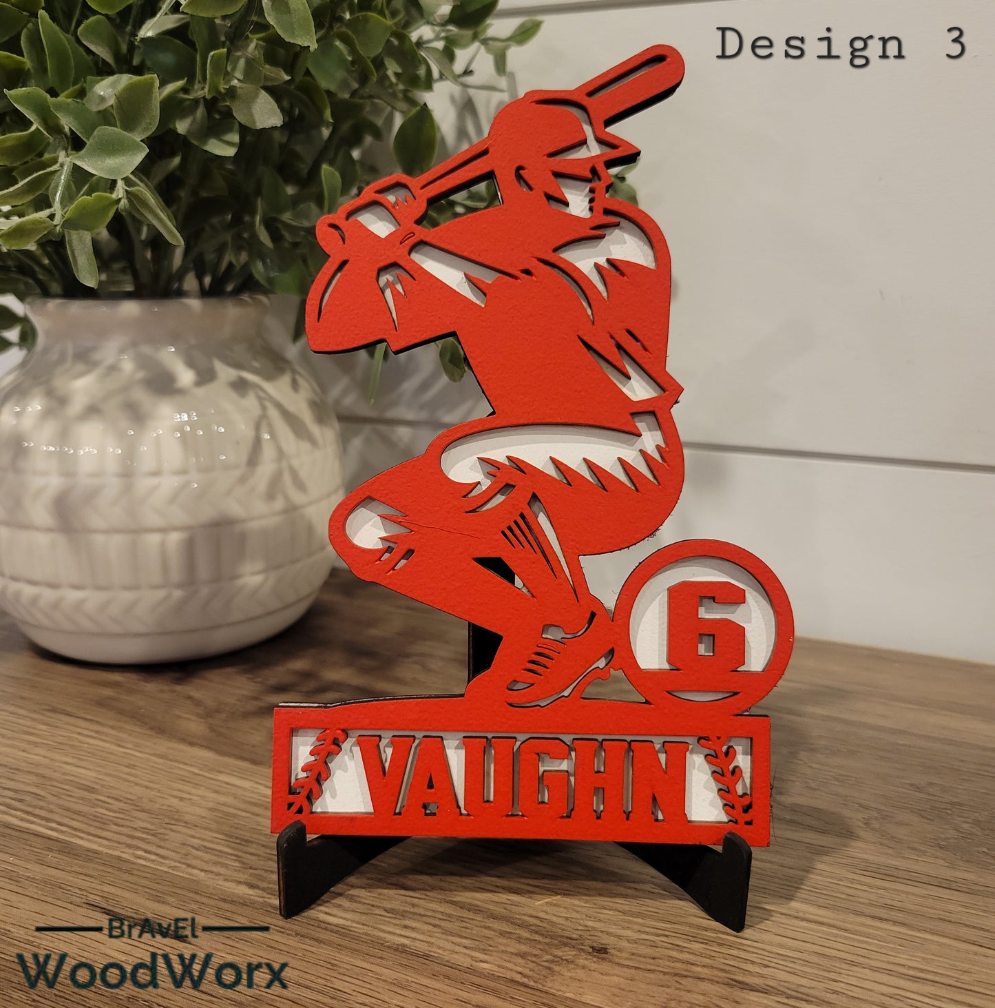 Youth Baseball Team/Player Gift Trophy Memorabilia - Stand