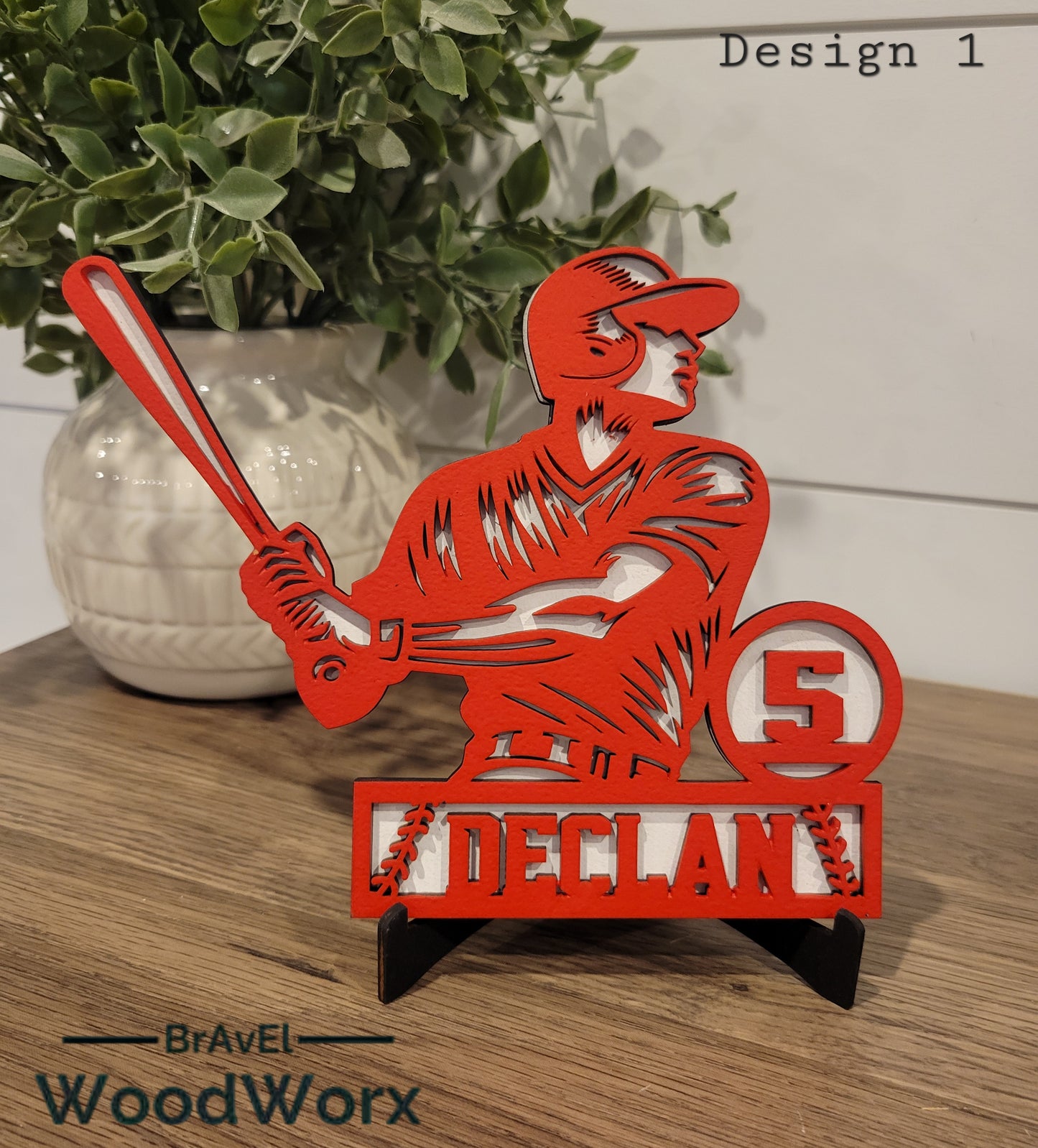 Youth Baseball Team/Player Gift Trophy Memorabilia - Stand