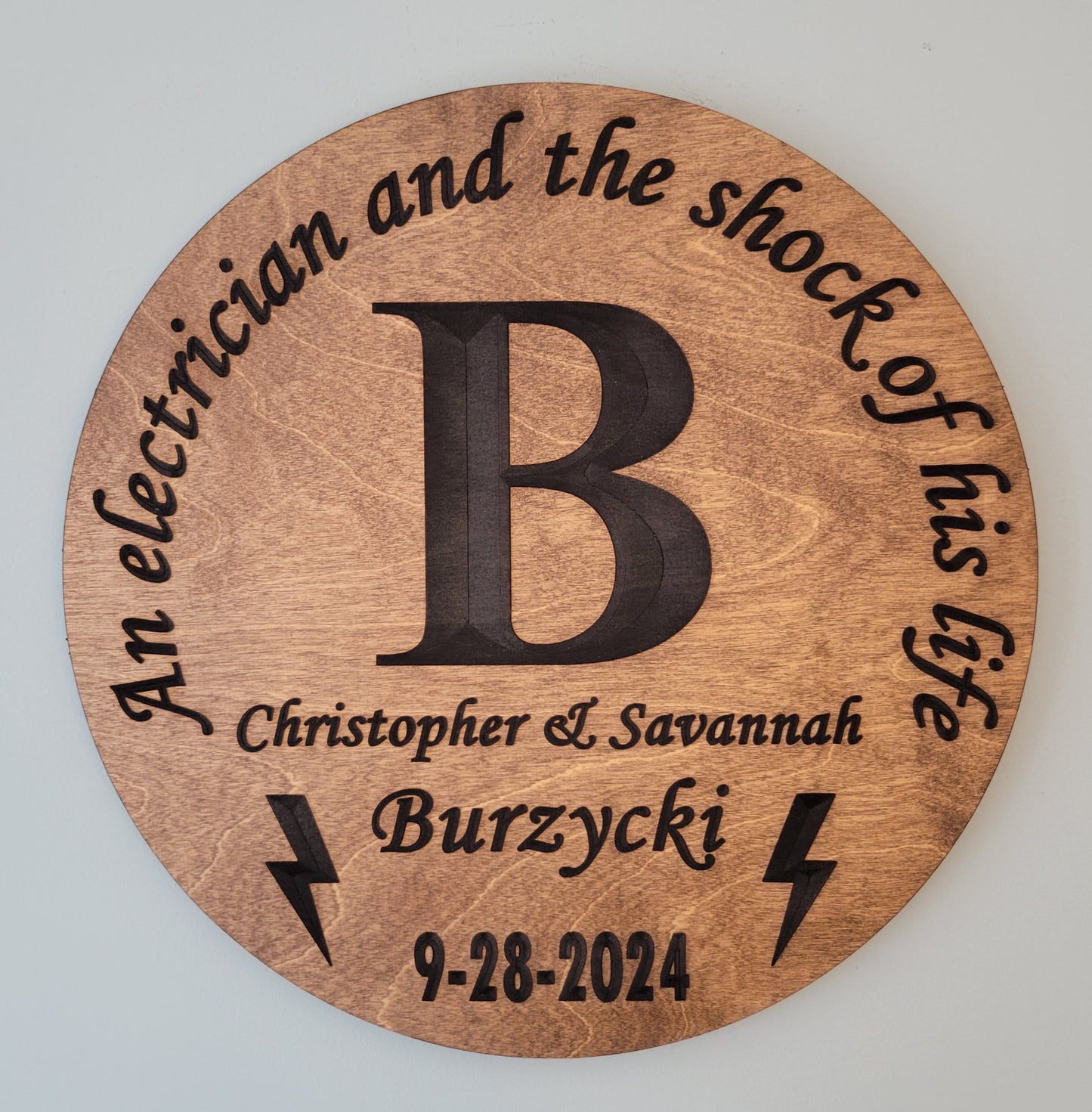 Personalized Wood Sign