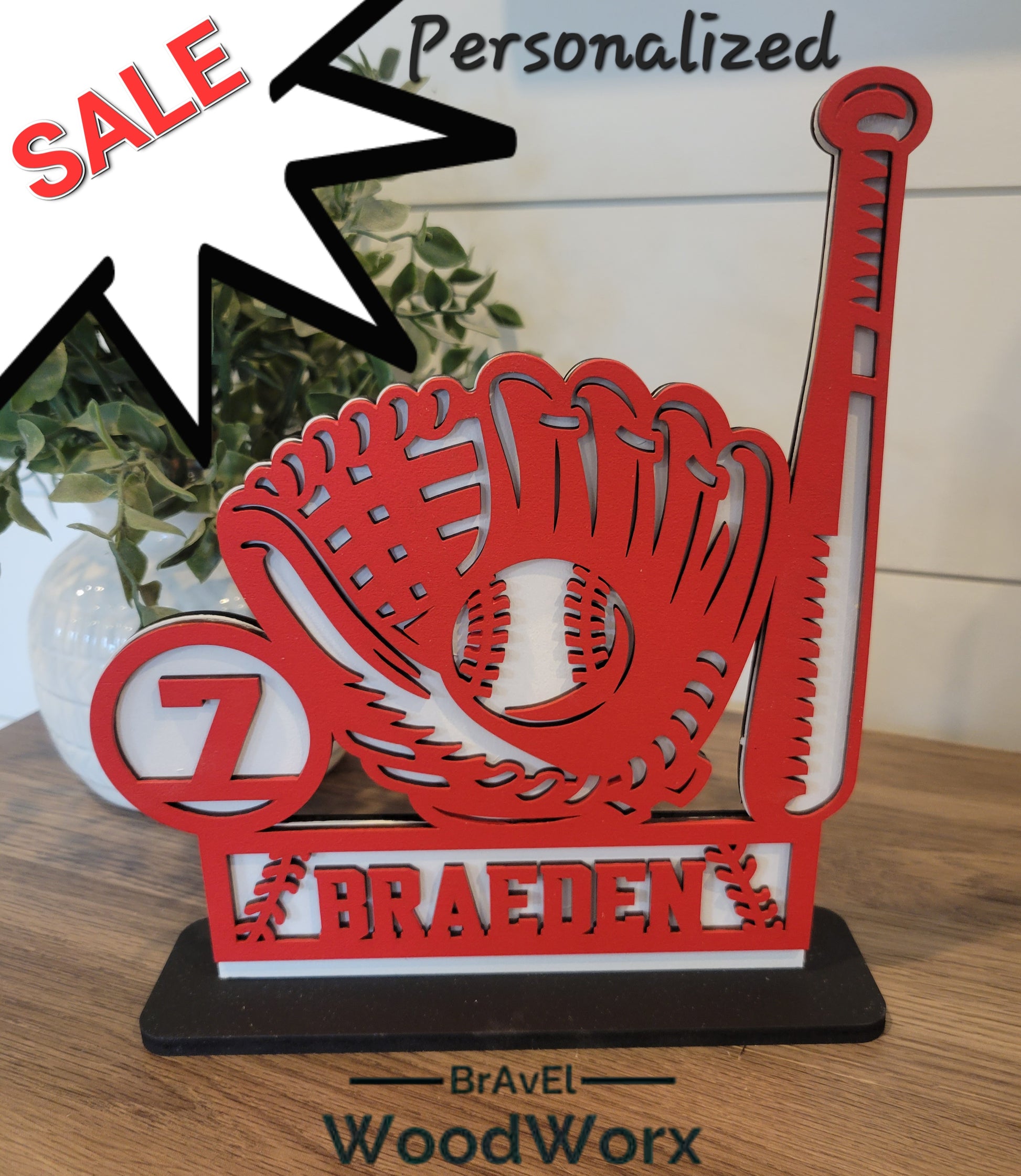 Youth Baseball Team/Player Gift Trophy Memorabilia - Base