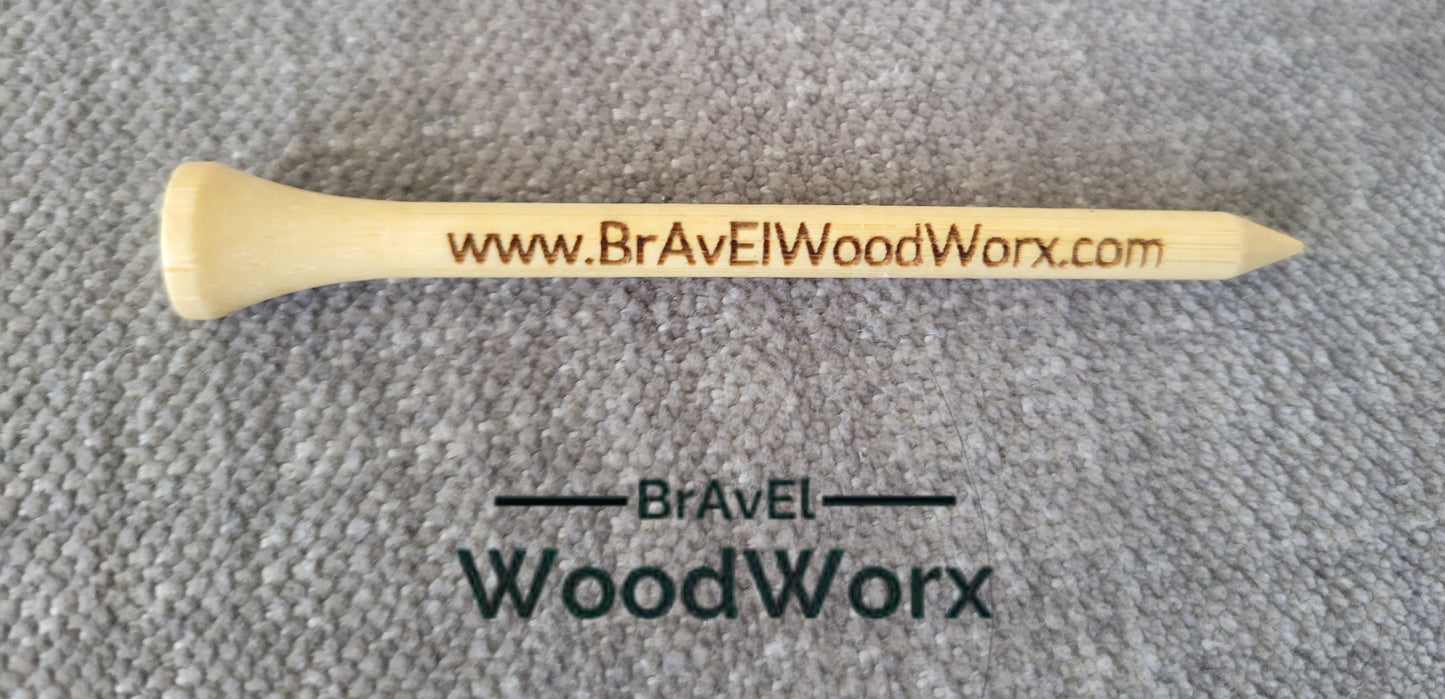 Personalized Golf Tees – Custom Engraved for Players, Teams & Events